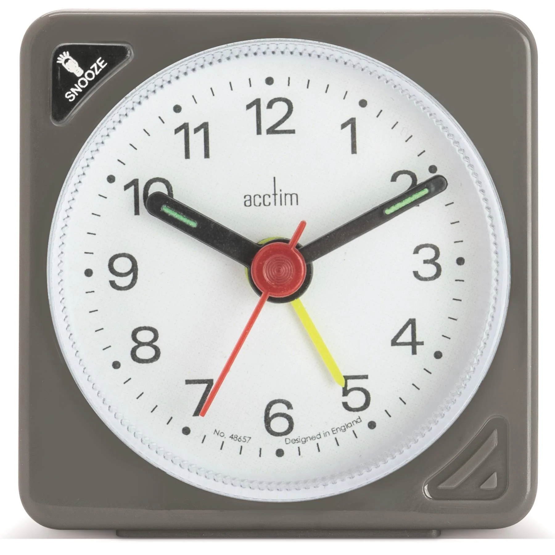Acctim Ingot Analogue Alarm Clock
