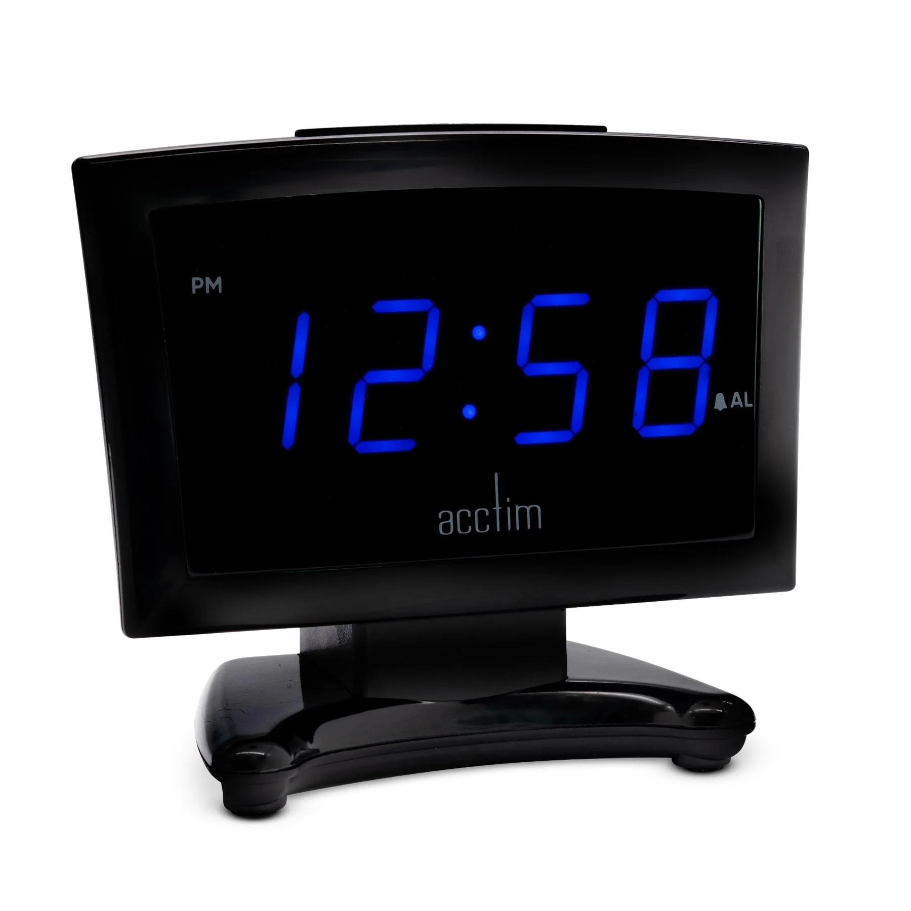 Acctim Jenson Black Digital Alarm Clock - Image 3