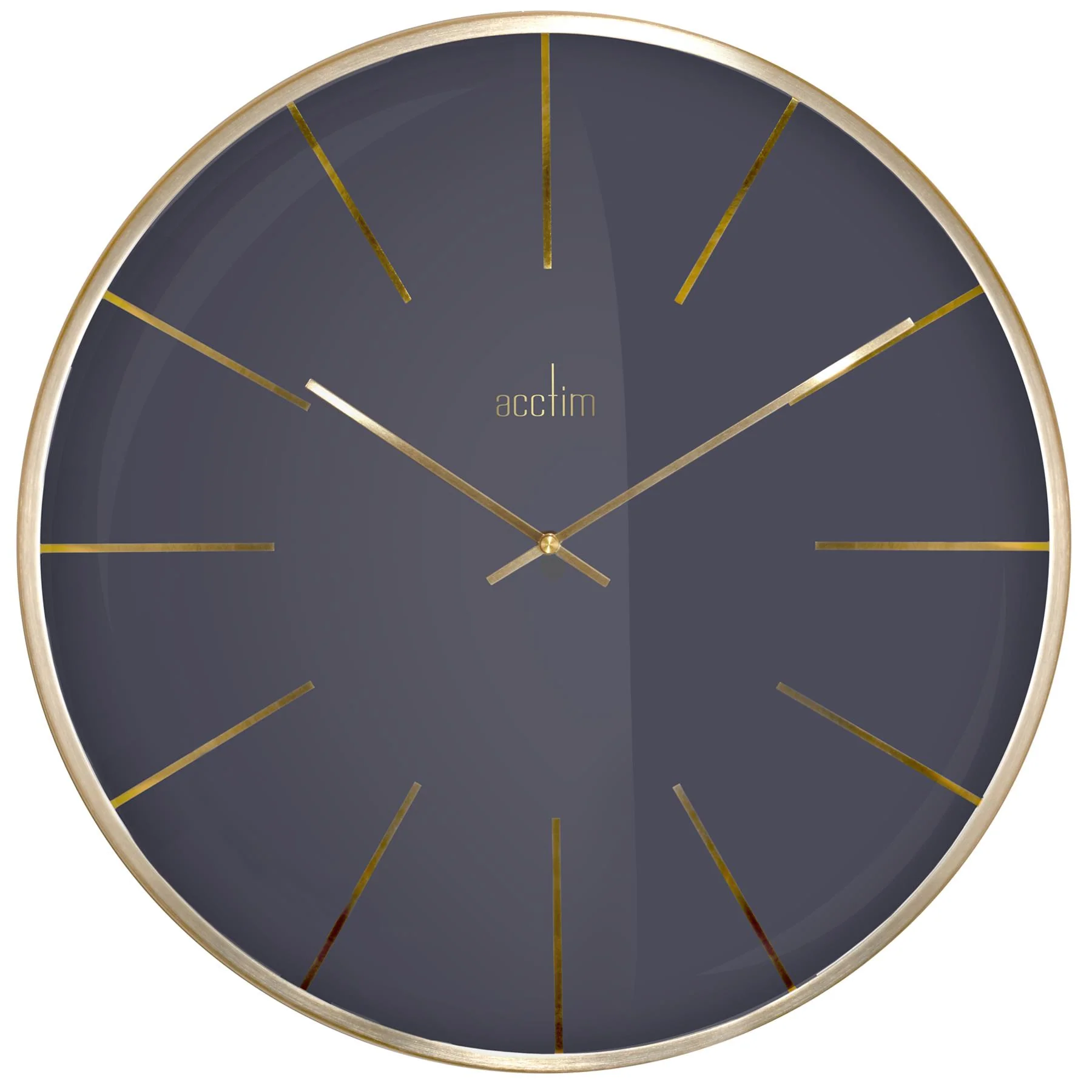 Acctim Luxe Brass 40cm Wall Clock
