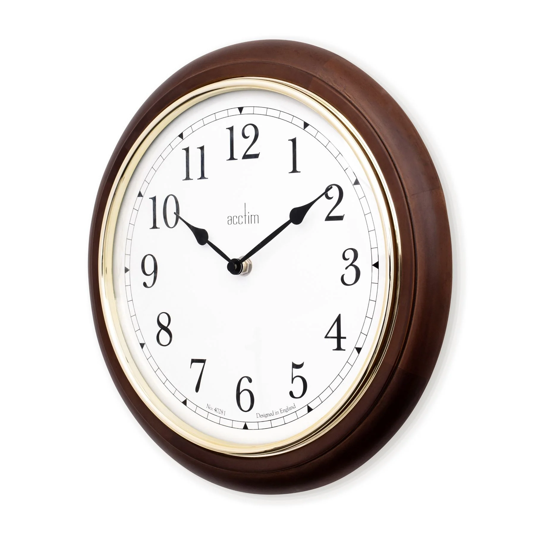 Acctim Winchester Wood Wall Clock - Image 3