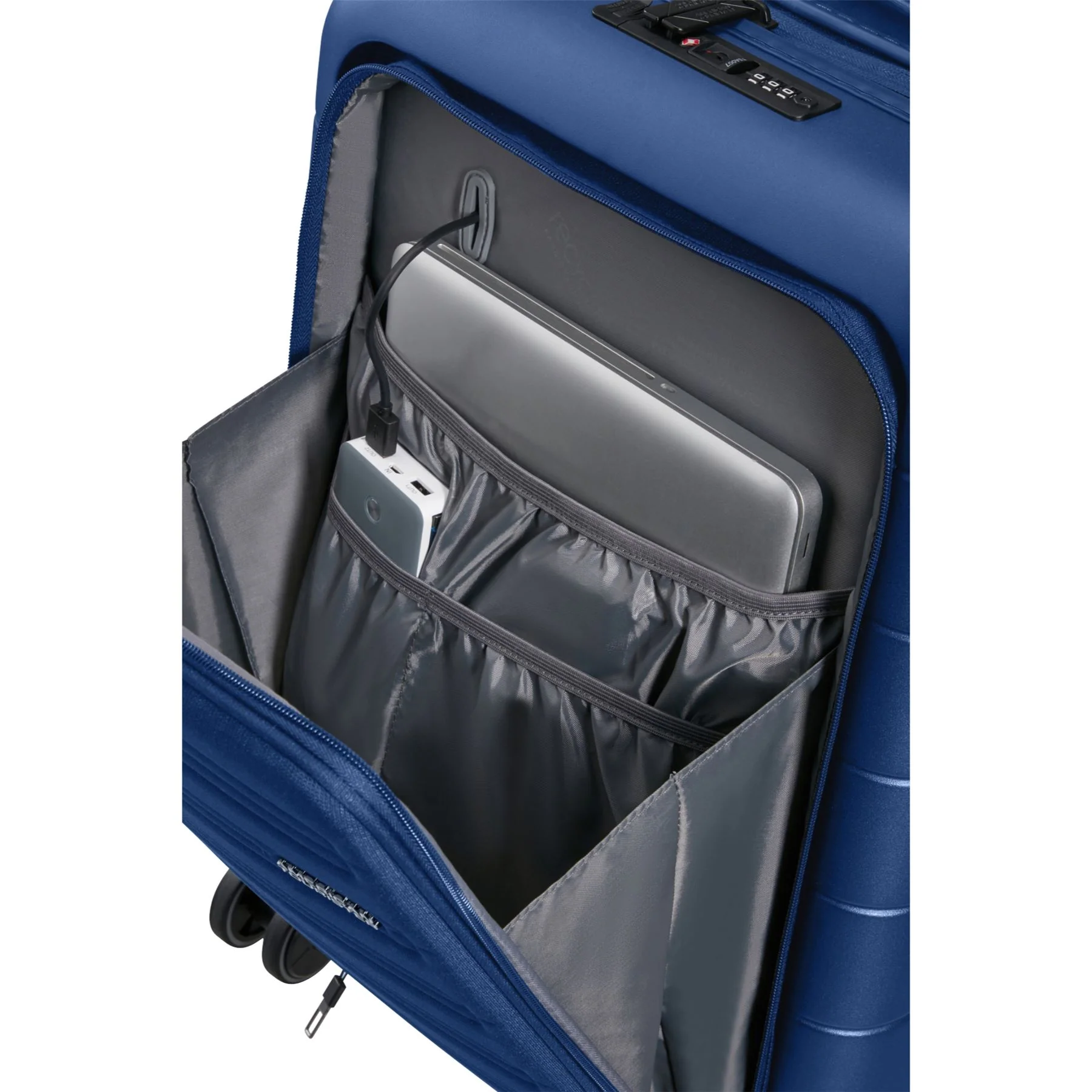 American Tourister Novastream Smart USB Port Cabin Suitcase - Image 13
