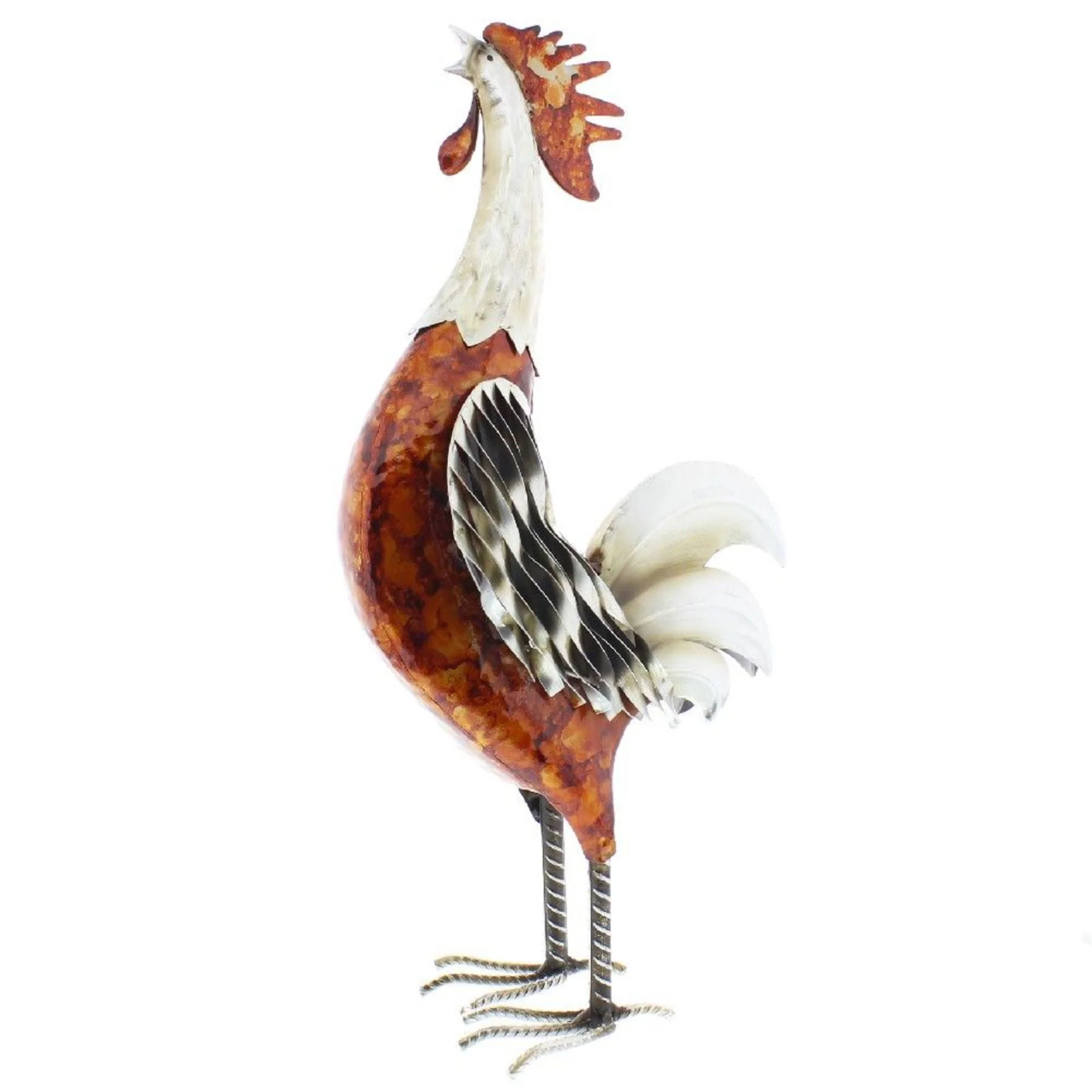 Country Living Hand Painted Metal Indoor / Outdoor Cat Ornament - Image 2
