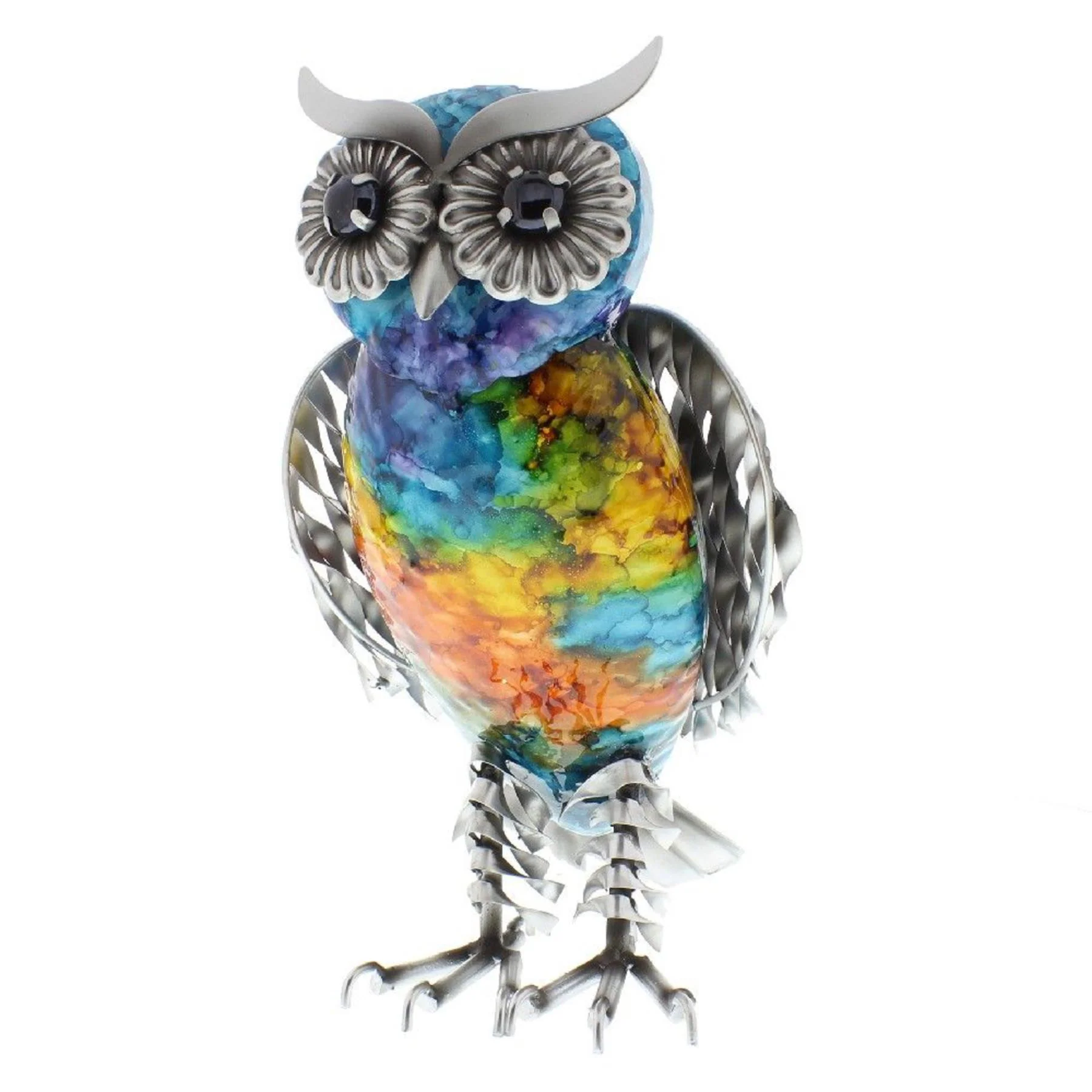 Country Living Hand Painted Metal Indoor / Outdoor Cat Ornament - Image 5