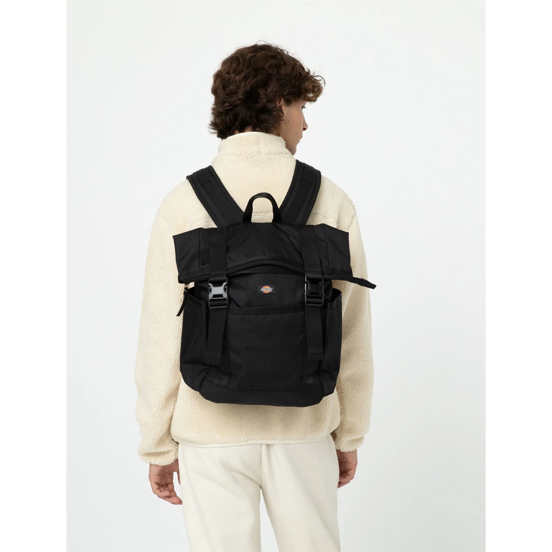 Dickies Ashville Roll Top Bag With Built-in Laptop Sleeve Backpack - Image 9