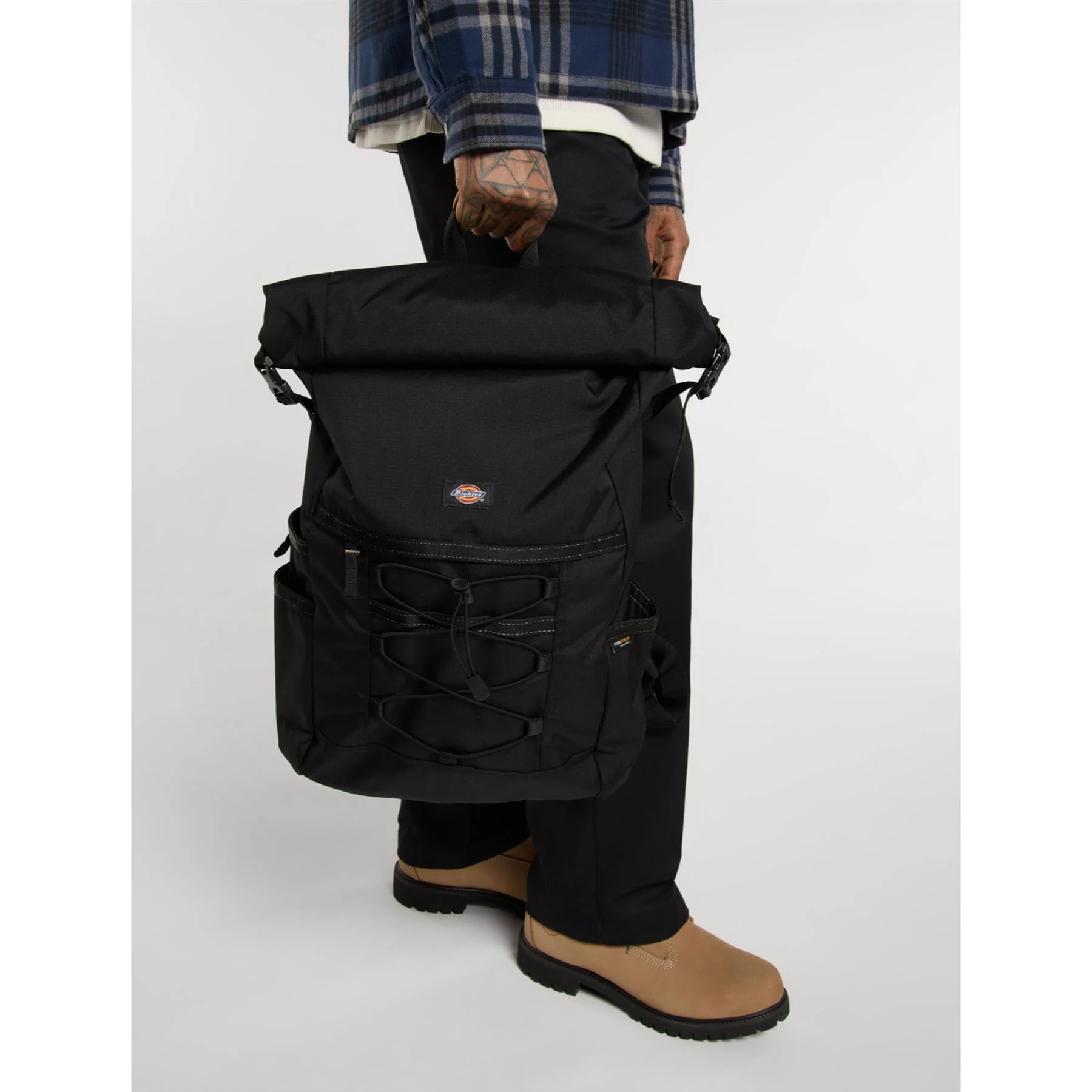 Dickies Ashville Utility Roll Top Laptop Backpack - Image 7