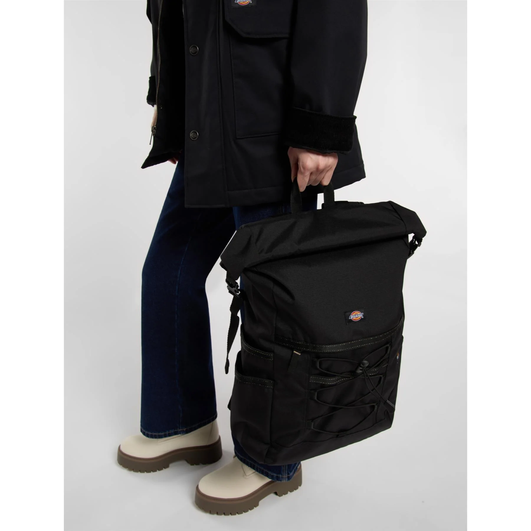 Dickies Ashville Utility Roll Top Laptop Backpack - Image 8