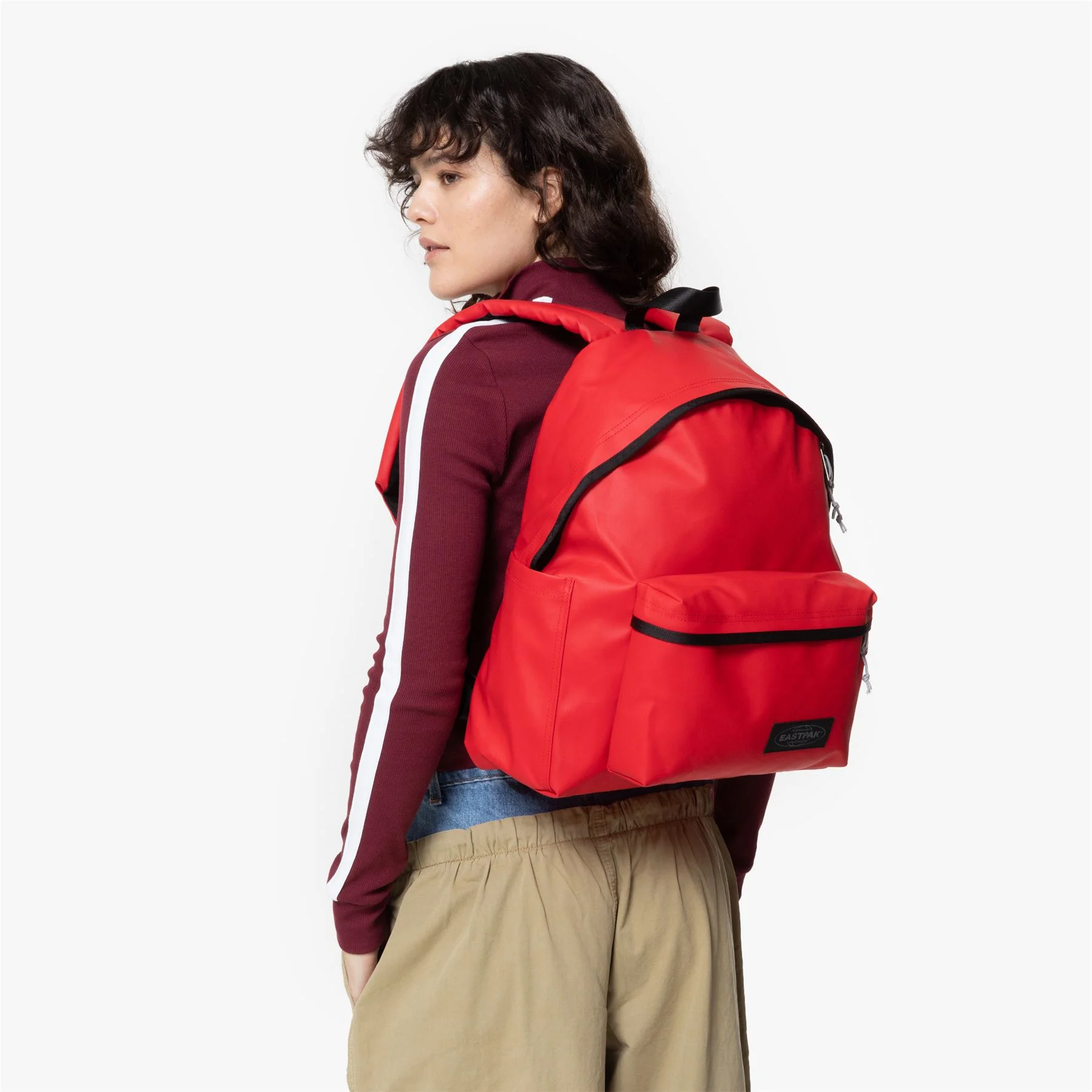 Eastpak Day Pak'r Tarp Bag With Built-in Laptop Sleeve Backpack - Image 11