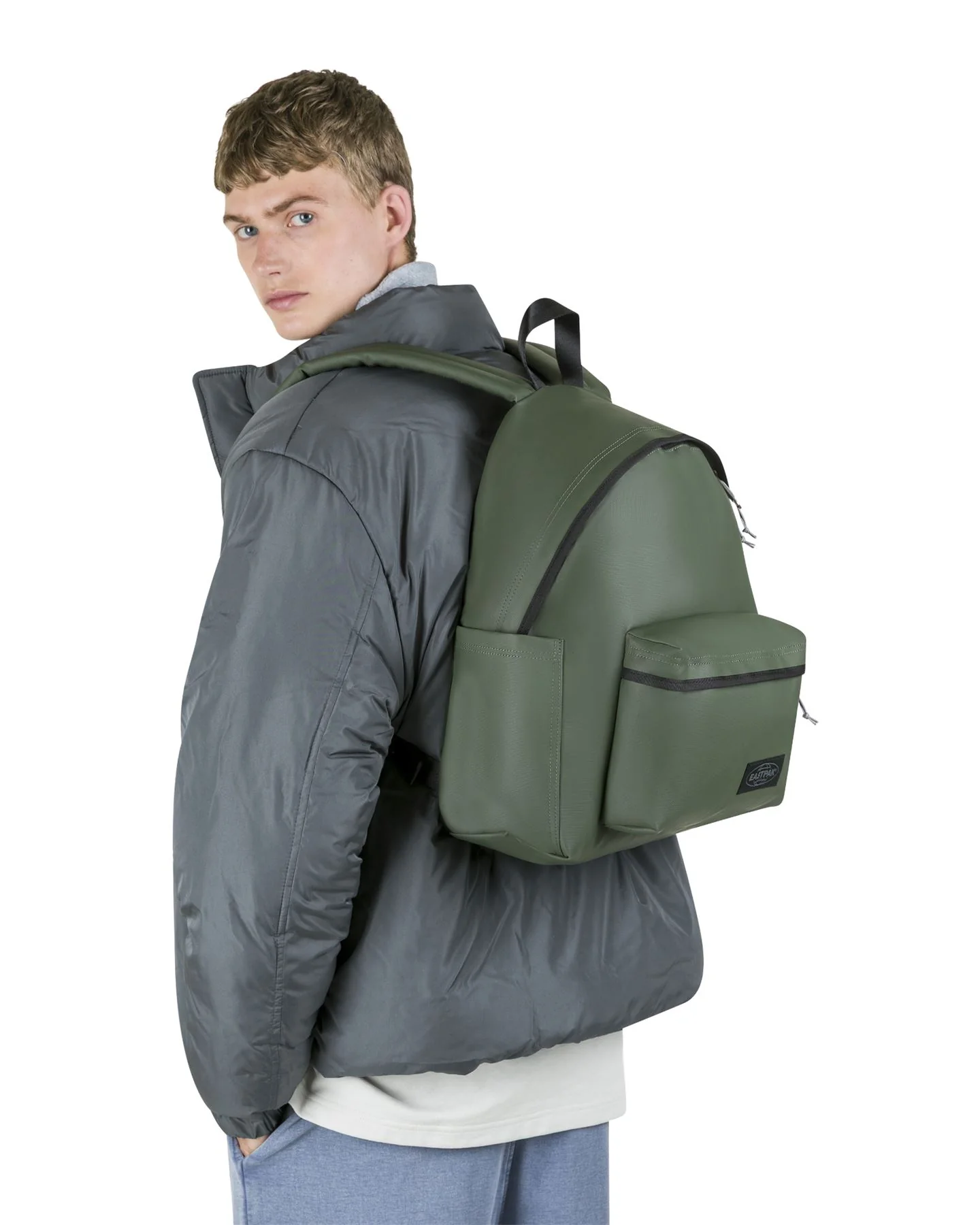 Eastpak Day Pak'r Tarp Bag With Built-in Laptop Sleeve Backpack - Image 41