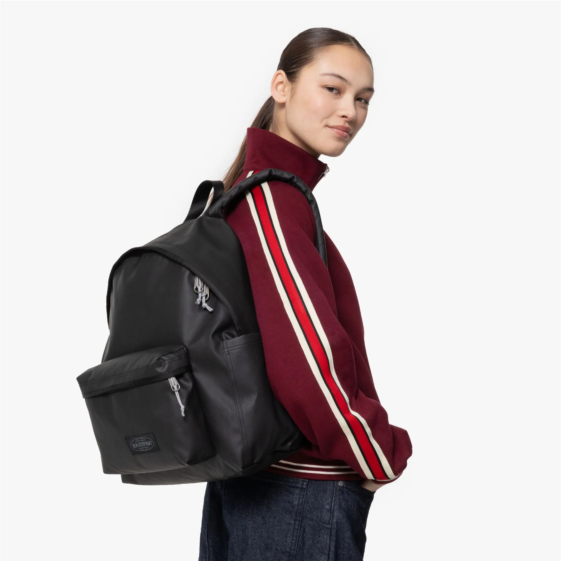 Eastpak Day Pak'r Tarp Bag With Built-in Laptop Sleeve Backpack - Image 46