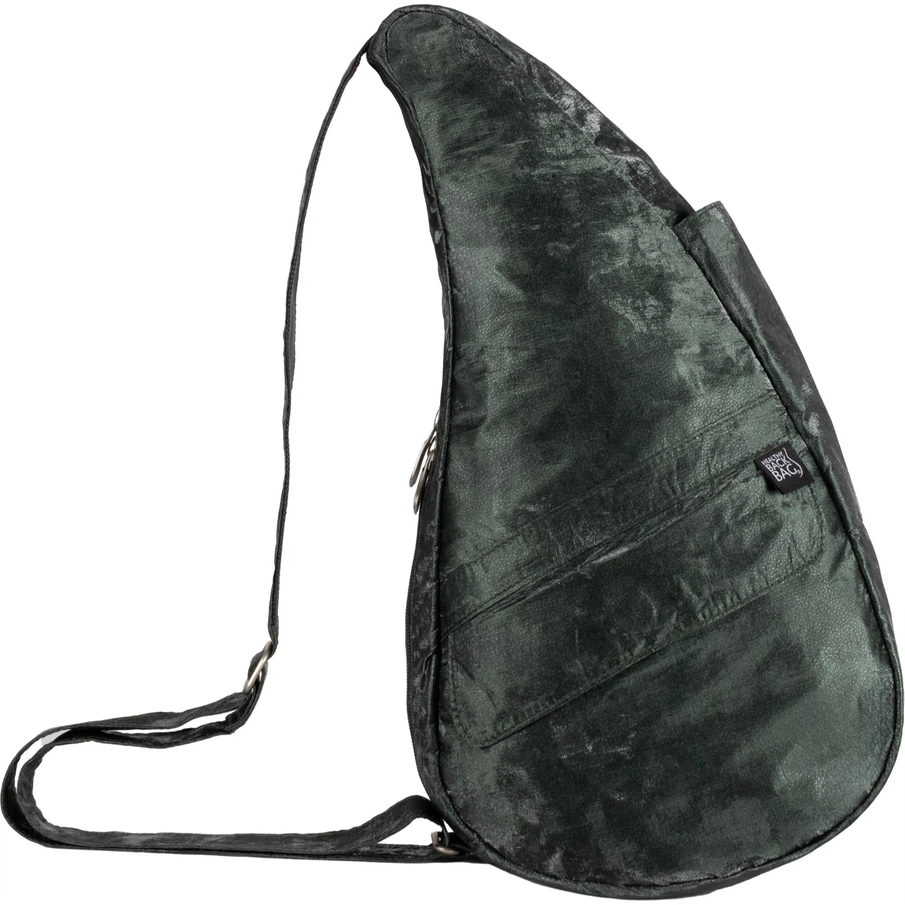 Healthy Back Bag Green Chamois Crossbody Bag - Image 4