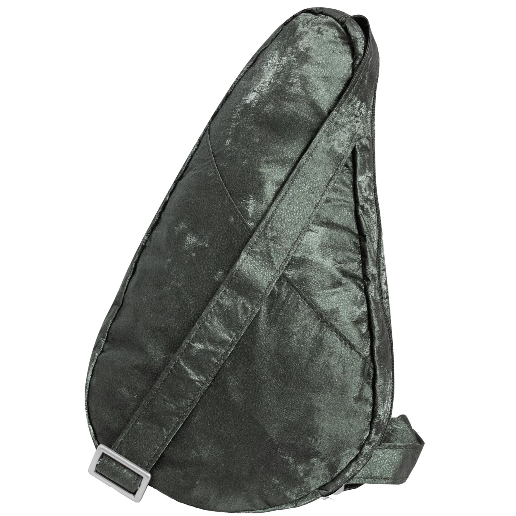 Healthy Back Bag Green Chamois Crossbody Sling Bag