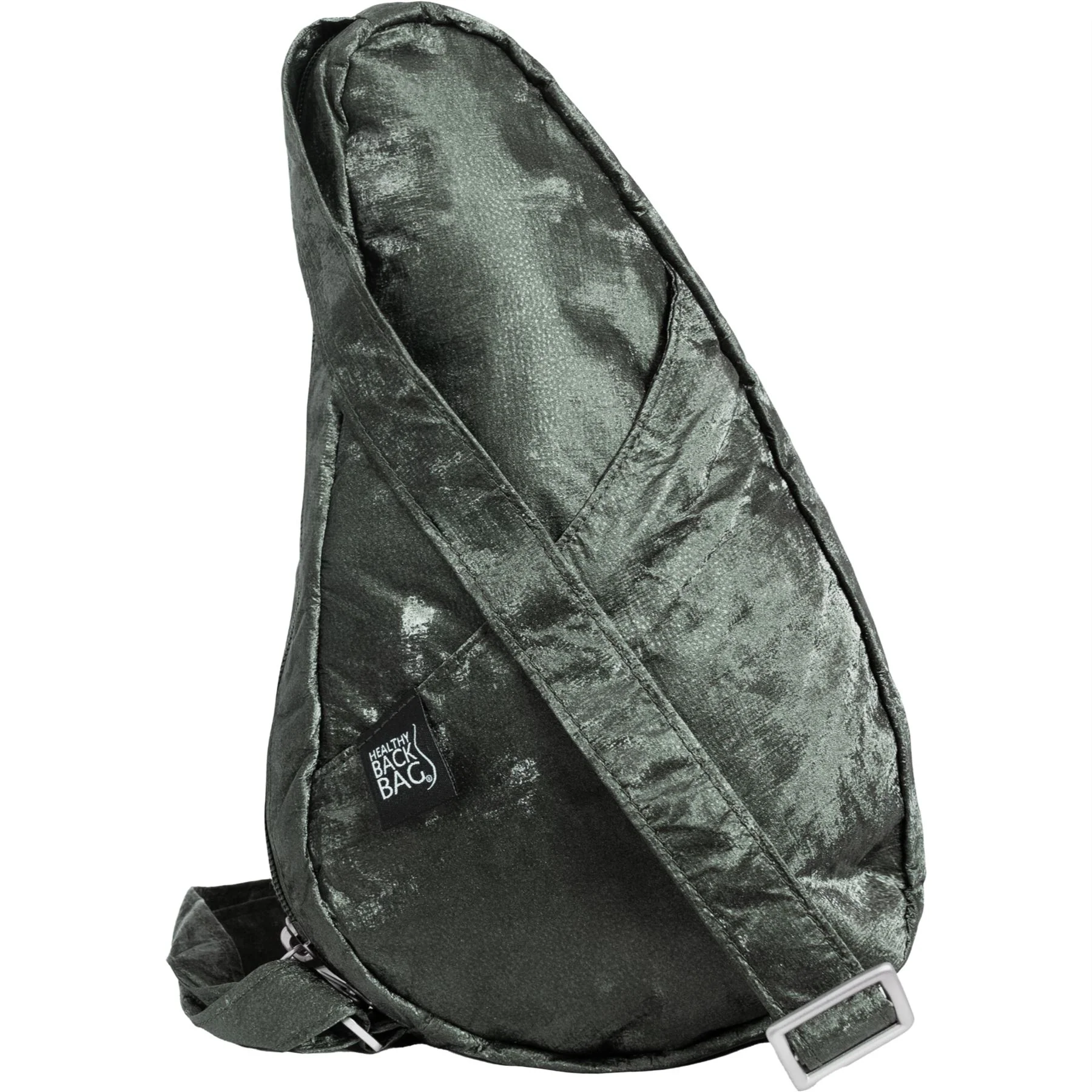Healthy Back Bag Green Chamois Crossbody Sling Bag - Image 4