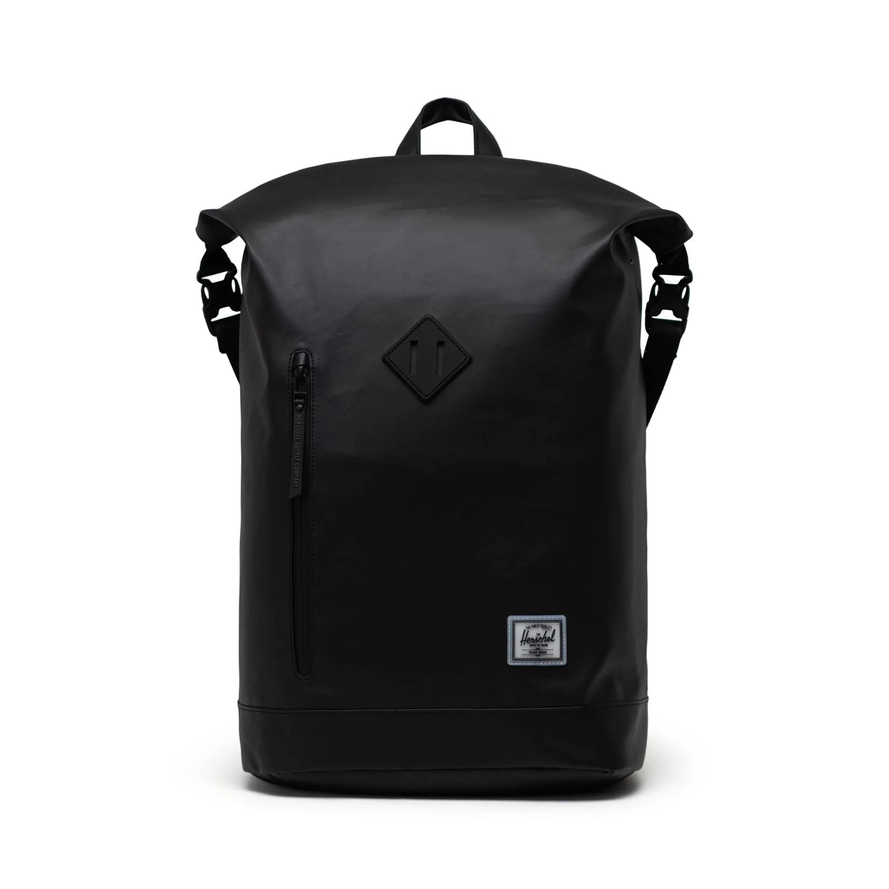 Herschel Roll Top Coated Backpack - Image 10