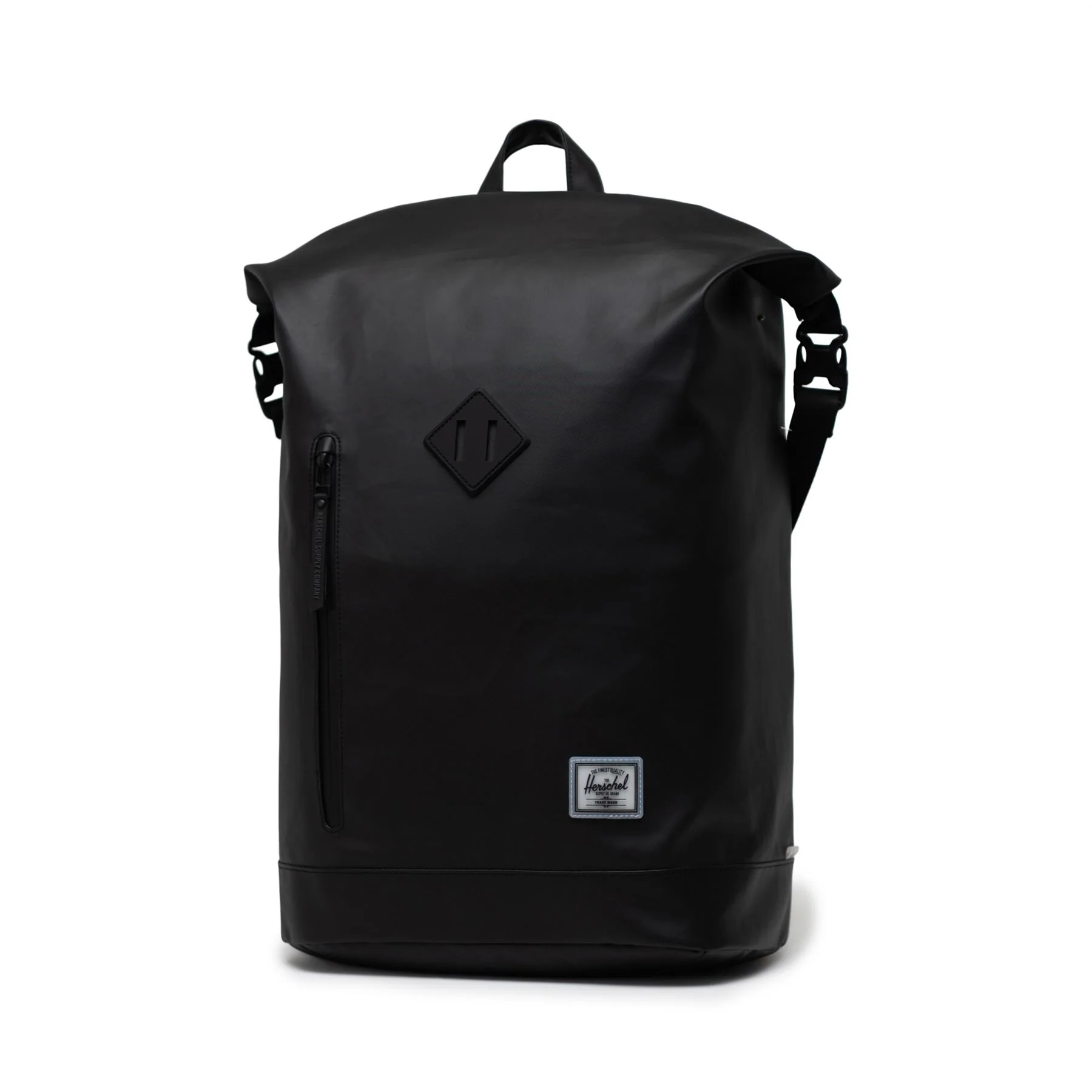 Herschel Roll Top Coated Backpack - Image 12