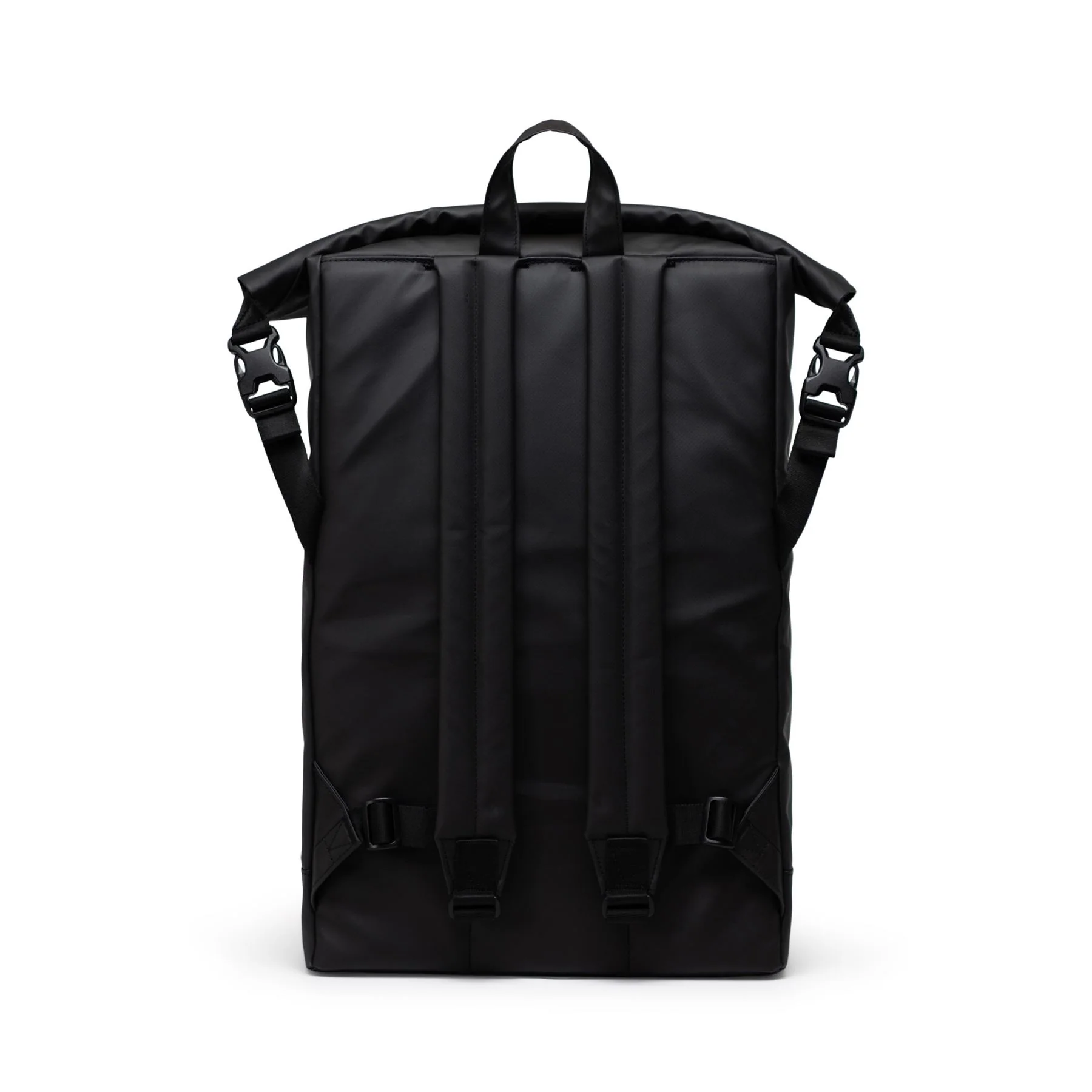 Herschel Roll Top Coated Backpack - Image 13
