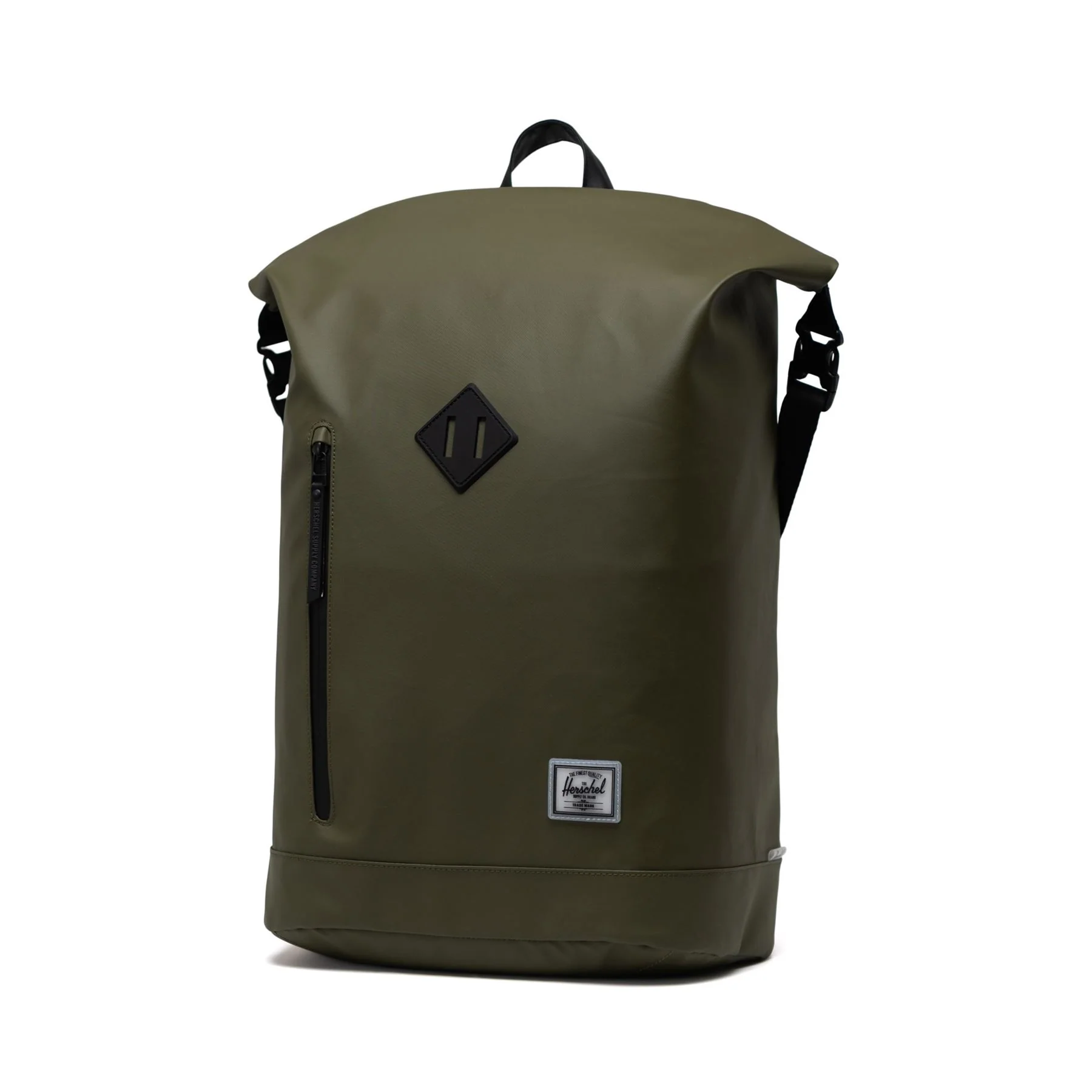 Herschel Roll Top Coated Backpack - Image 19