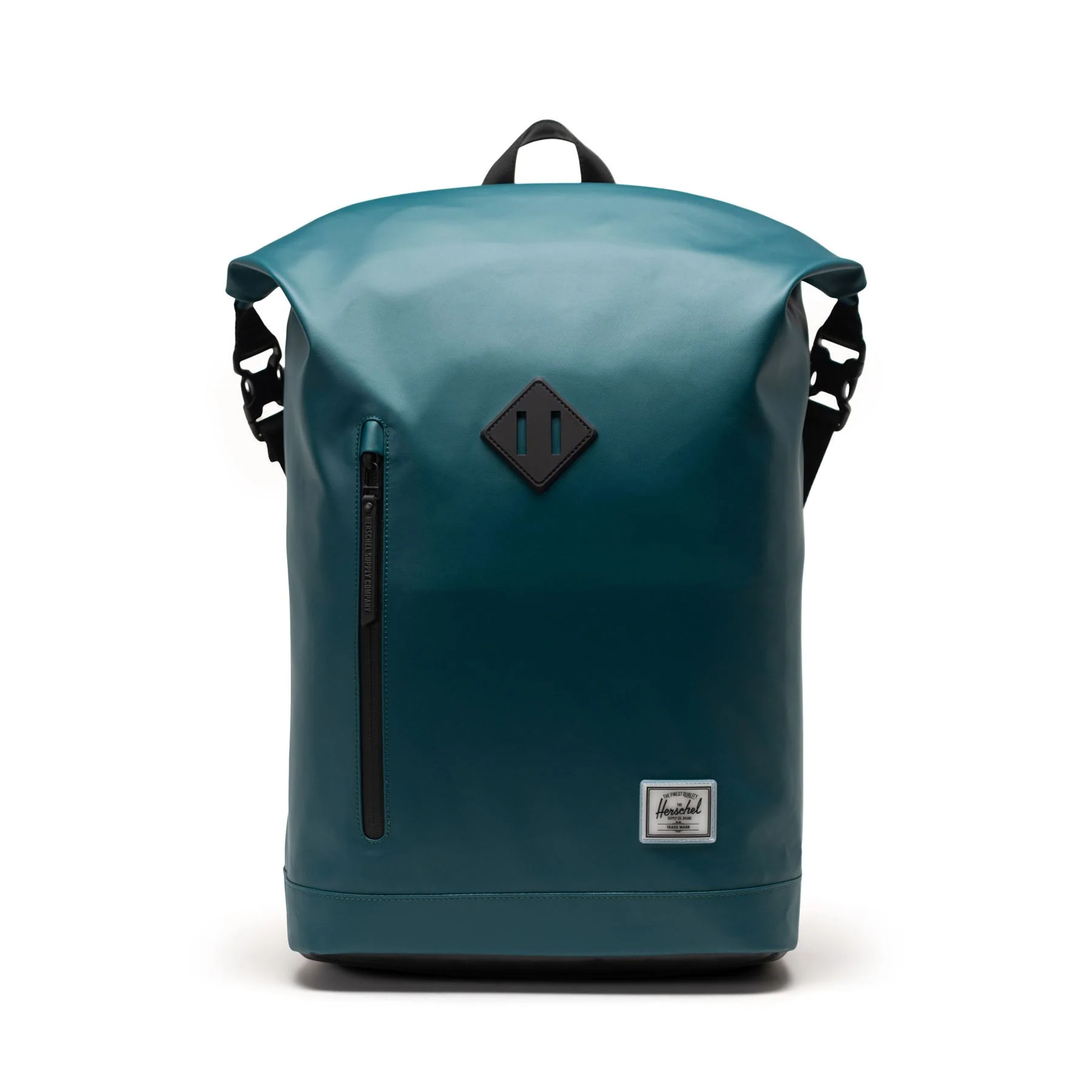 Herschel Roll Top Coated Backpack - Image 21