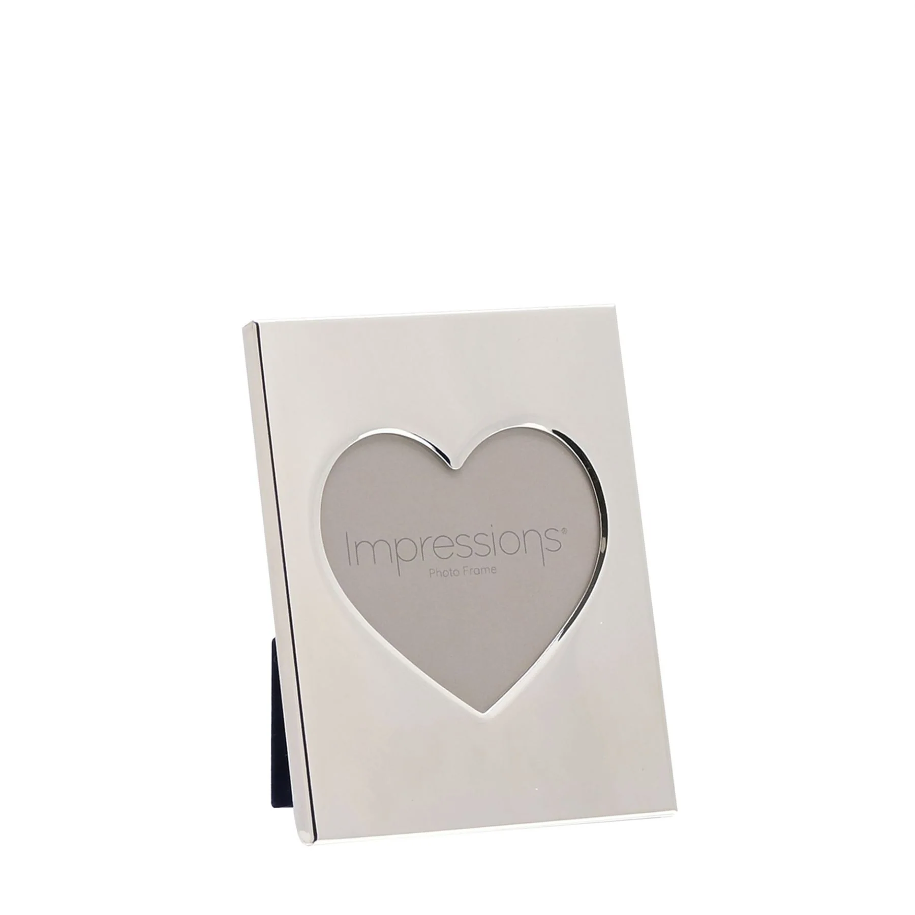 Impressions Heart Aperture Metal Plated Frame - Image 5