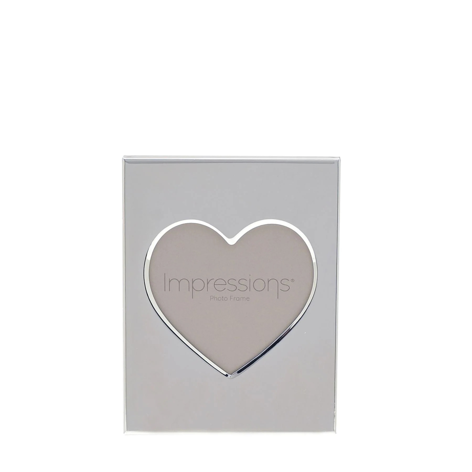 Impressions Heart Aperture Metal Plated Frame - Image 7