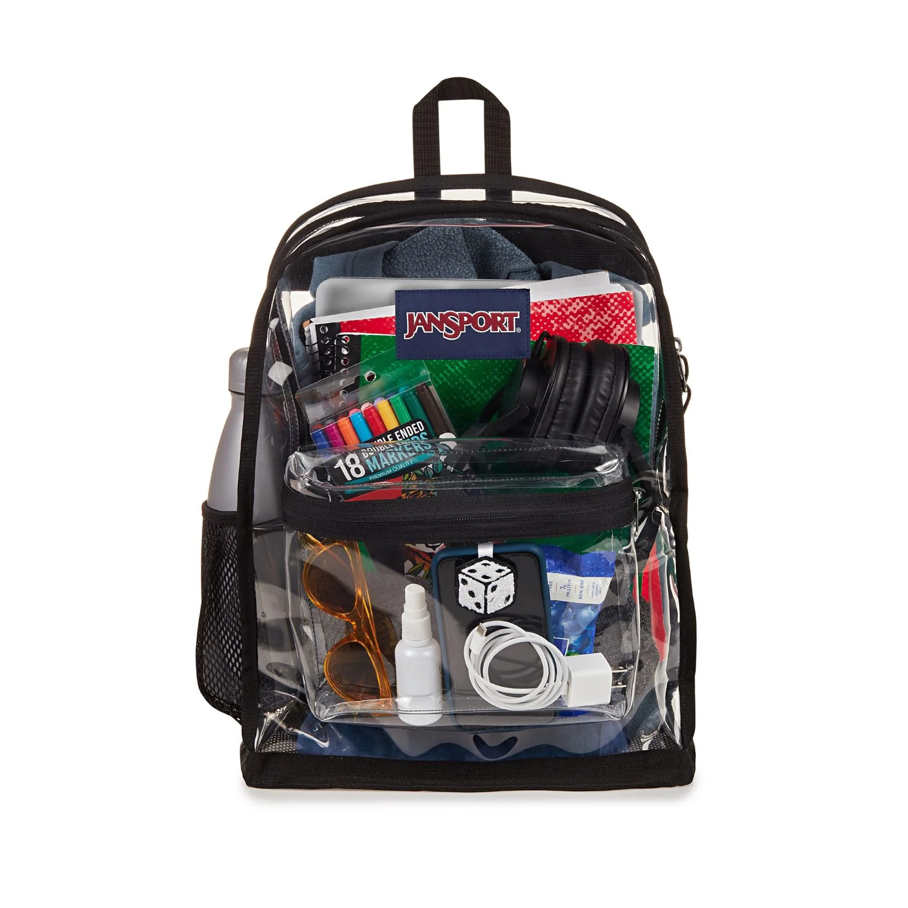 Jansport Clear Pack Transparent Backpack - Image 6