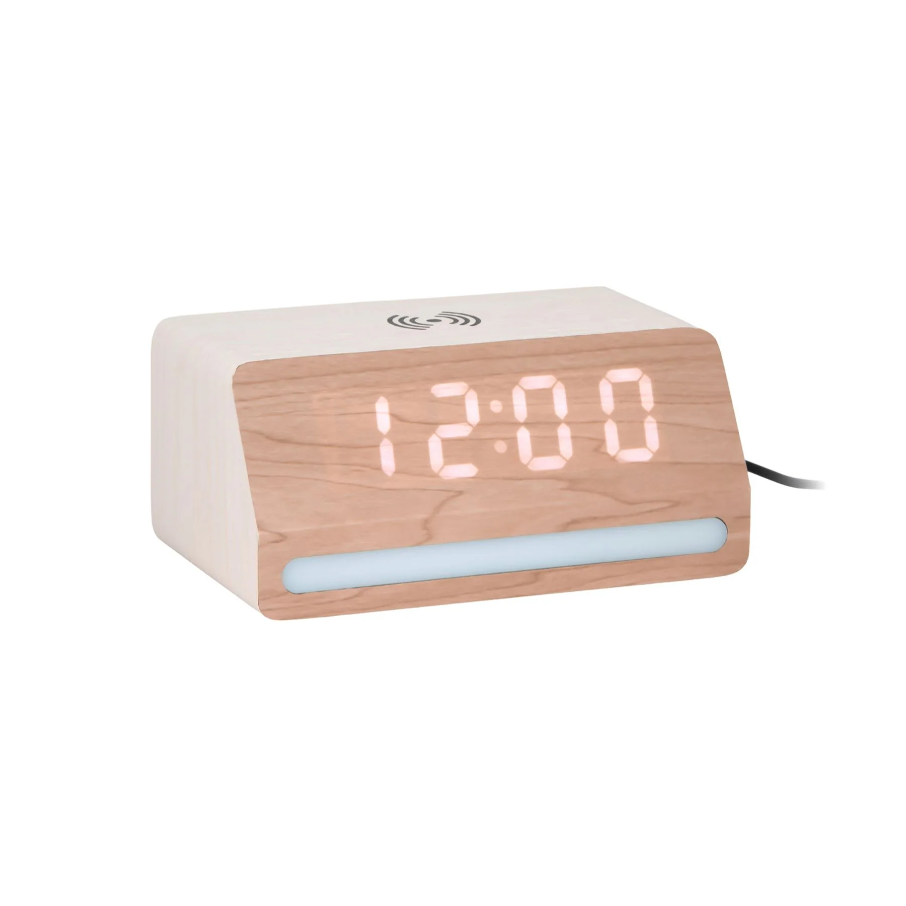 Karlsson Retro With light LED & Wireless Phone Charging Alarm Clock - Image 5