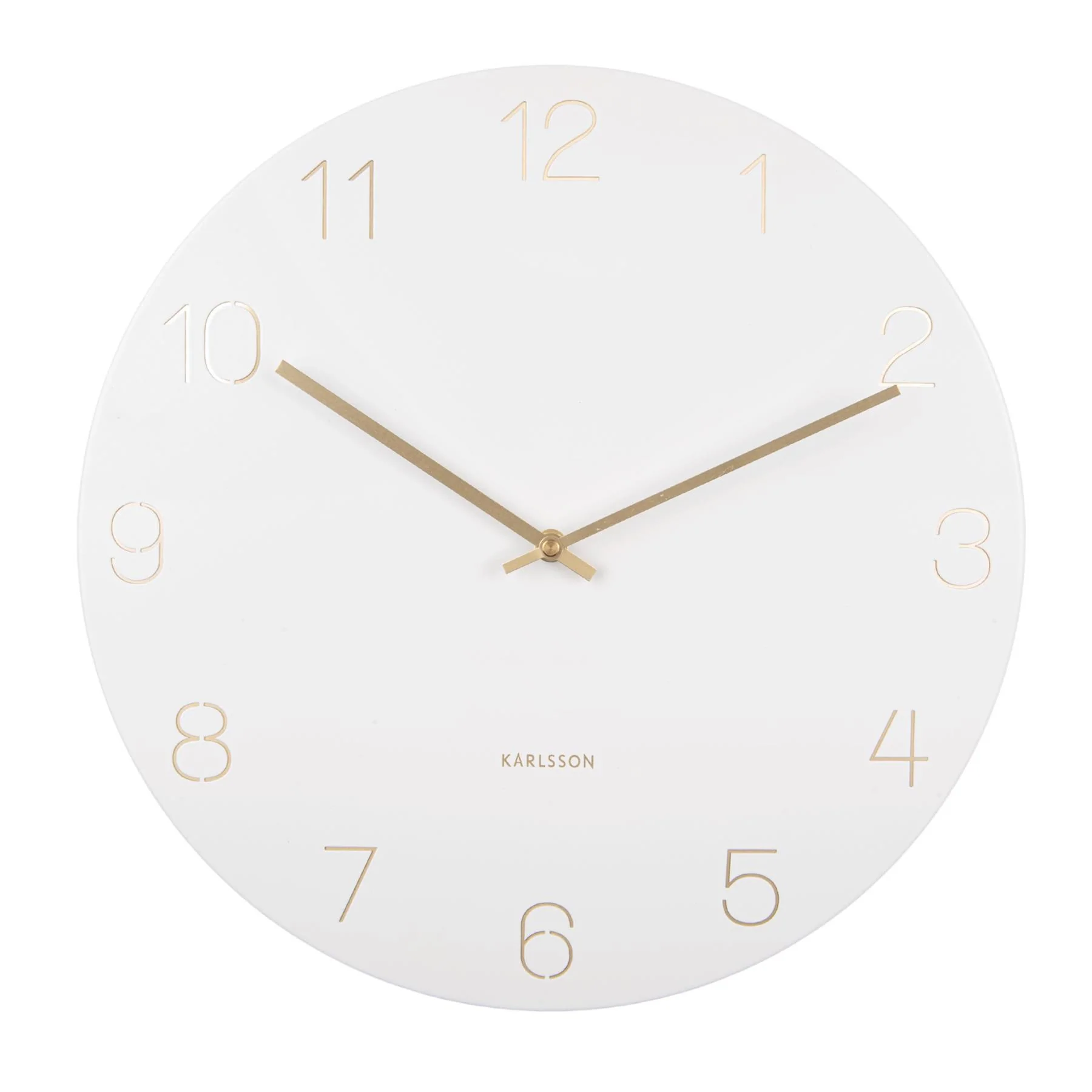 Karlsson Charm Engraved Numbers 40cm Wall Clock - Image 8
