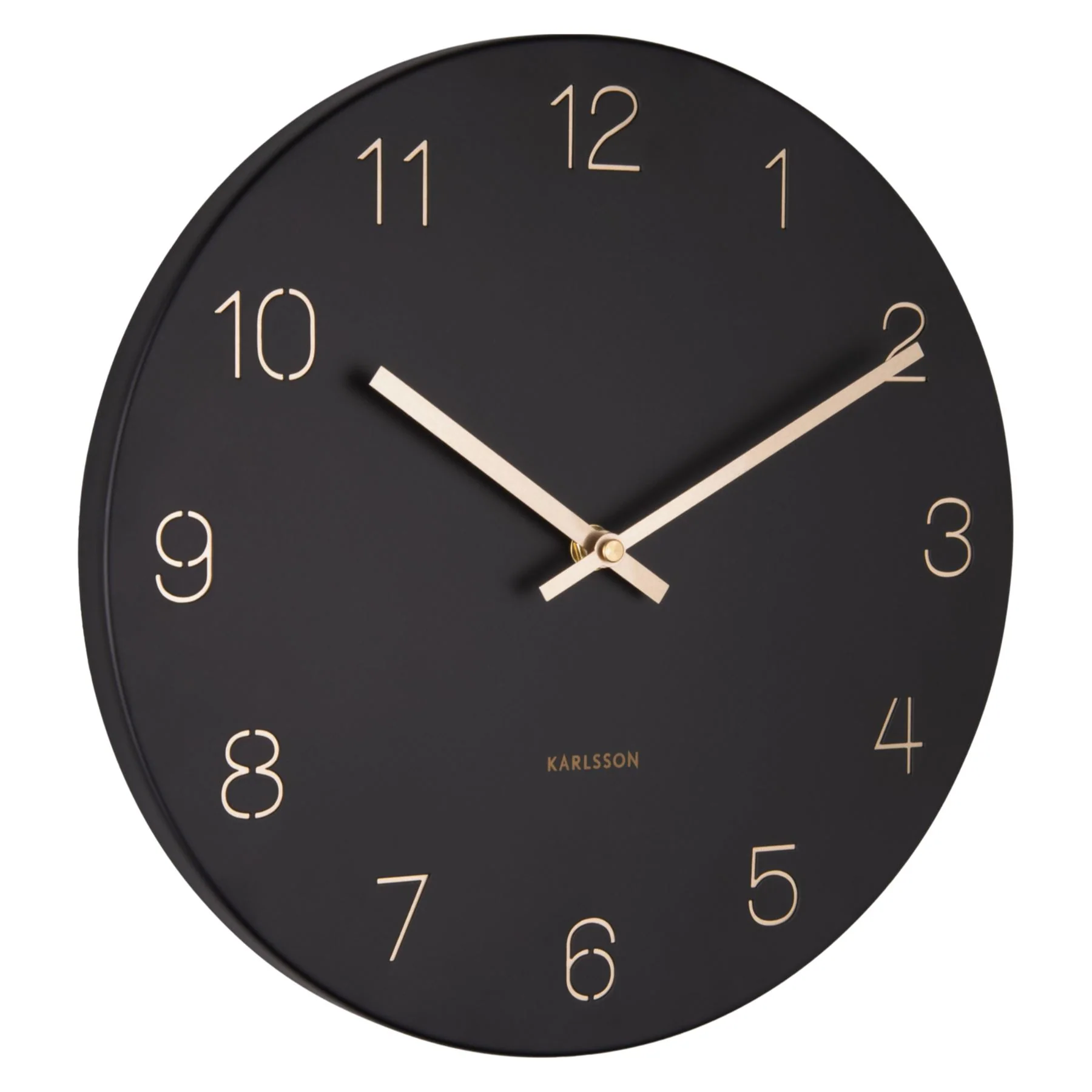 Karlsson Charm Engraved Numbers Small 30cm  Wall Clock - Image 3