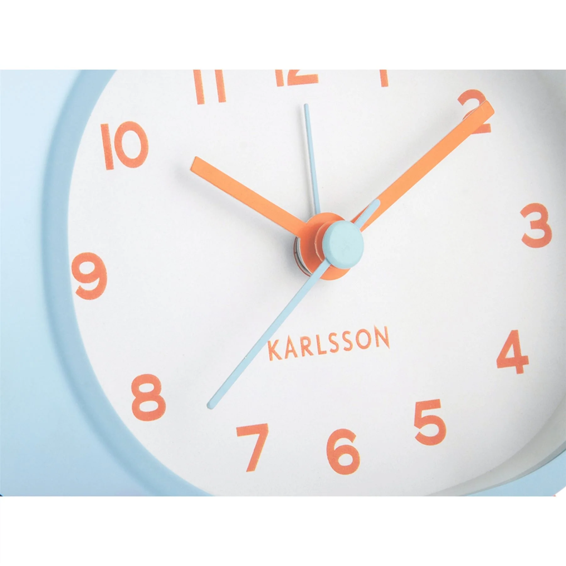 Karlsson Cheeky Oval Sweep Movement Alarm Clock - Image 10