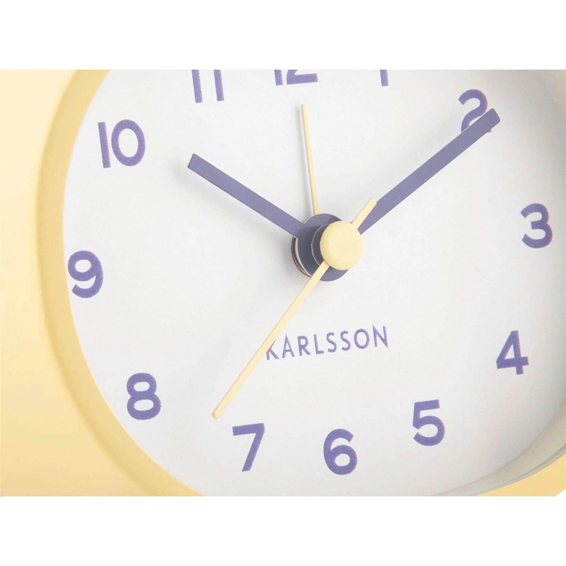 Karlsson Cheeky Oval Sweep Movement Alarm Clock - Image 15