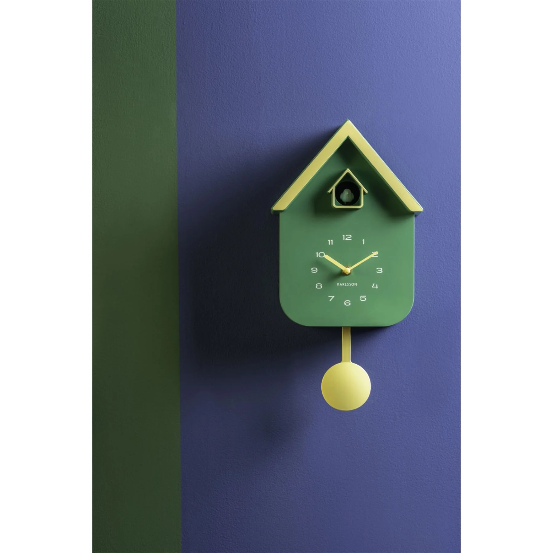 Karlsson Dupla Two Tone Colour Cuckoo Wall Clock - Image 16