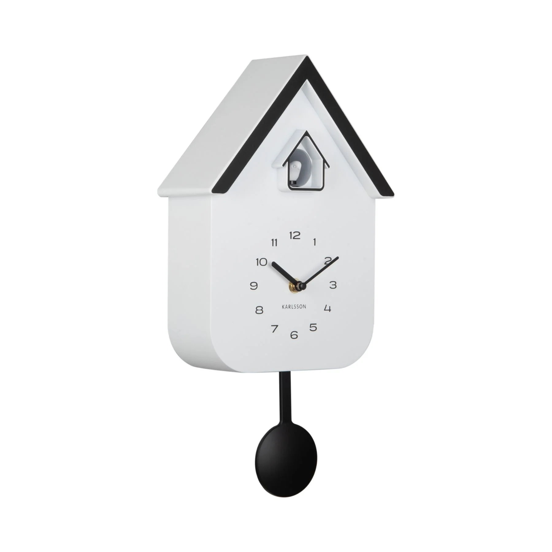 Karlsson Dupla Two Tone Colour Cuckoo Wall Clock - Image 2