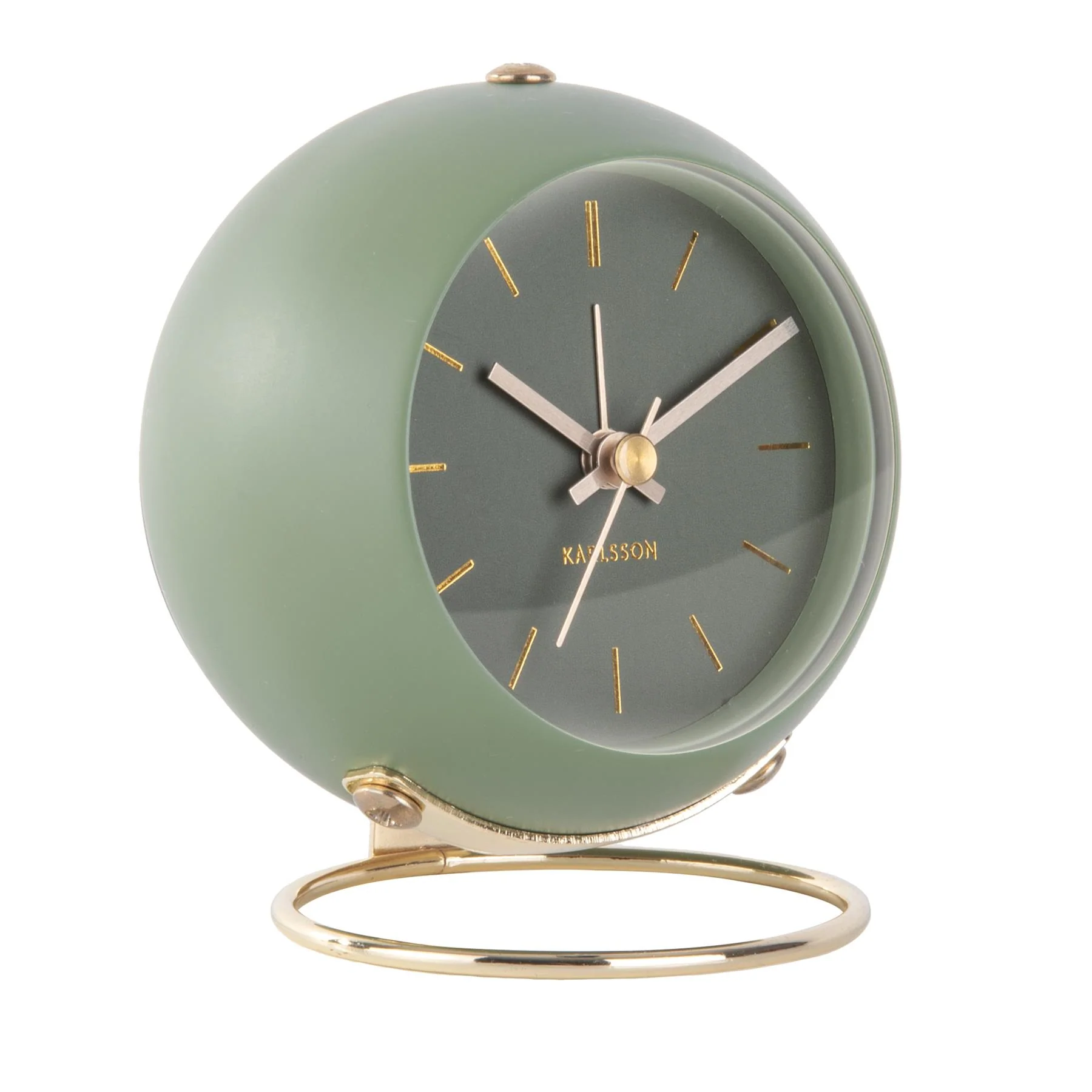 Karlsson Globe Alarm Clock with Silent Movement - Image 13