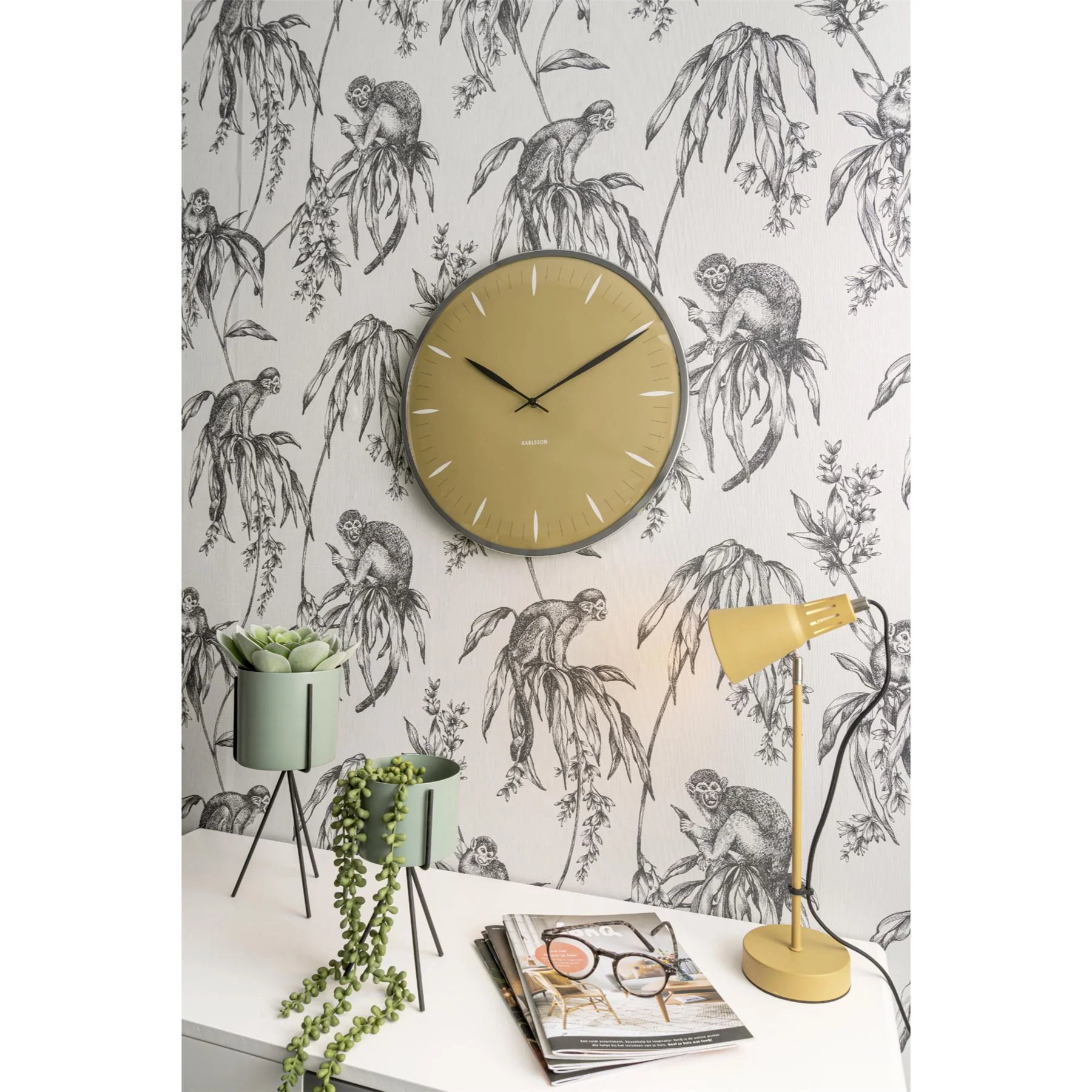Karlsson Leaf 40cm Wall Clock - Image 10