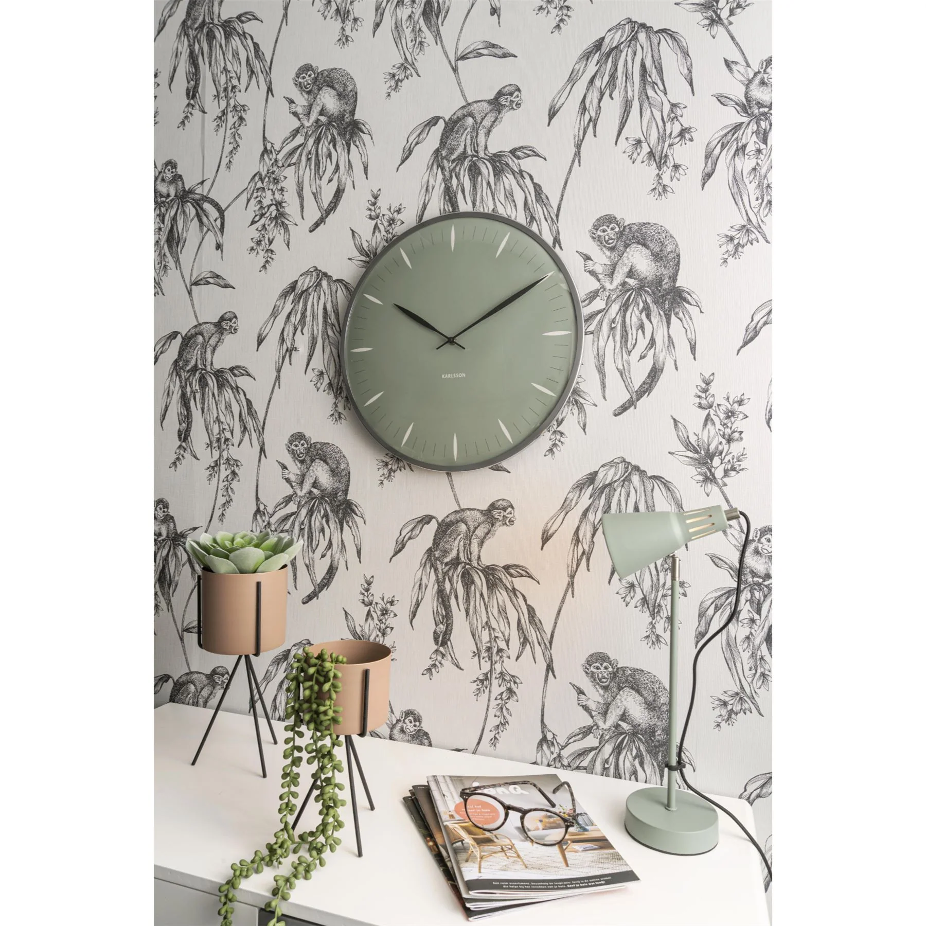 Karlsson Leaf 40cm Wall Clock - Image 14