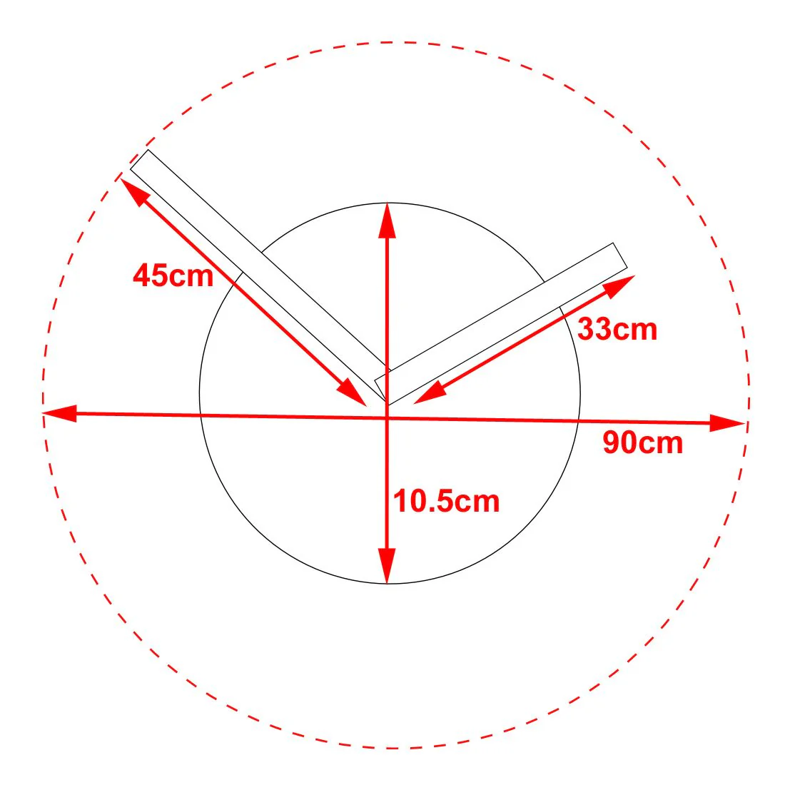 Karlsson Little Big Time Aluminum Wall Clock - Image 3