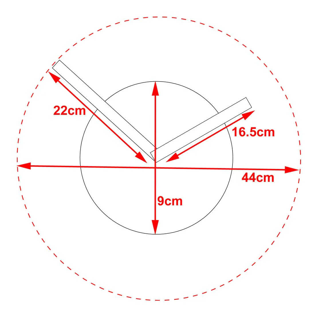 Karlsson Little Big Time Mini Aluminum Wall Clock - Image 3