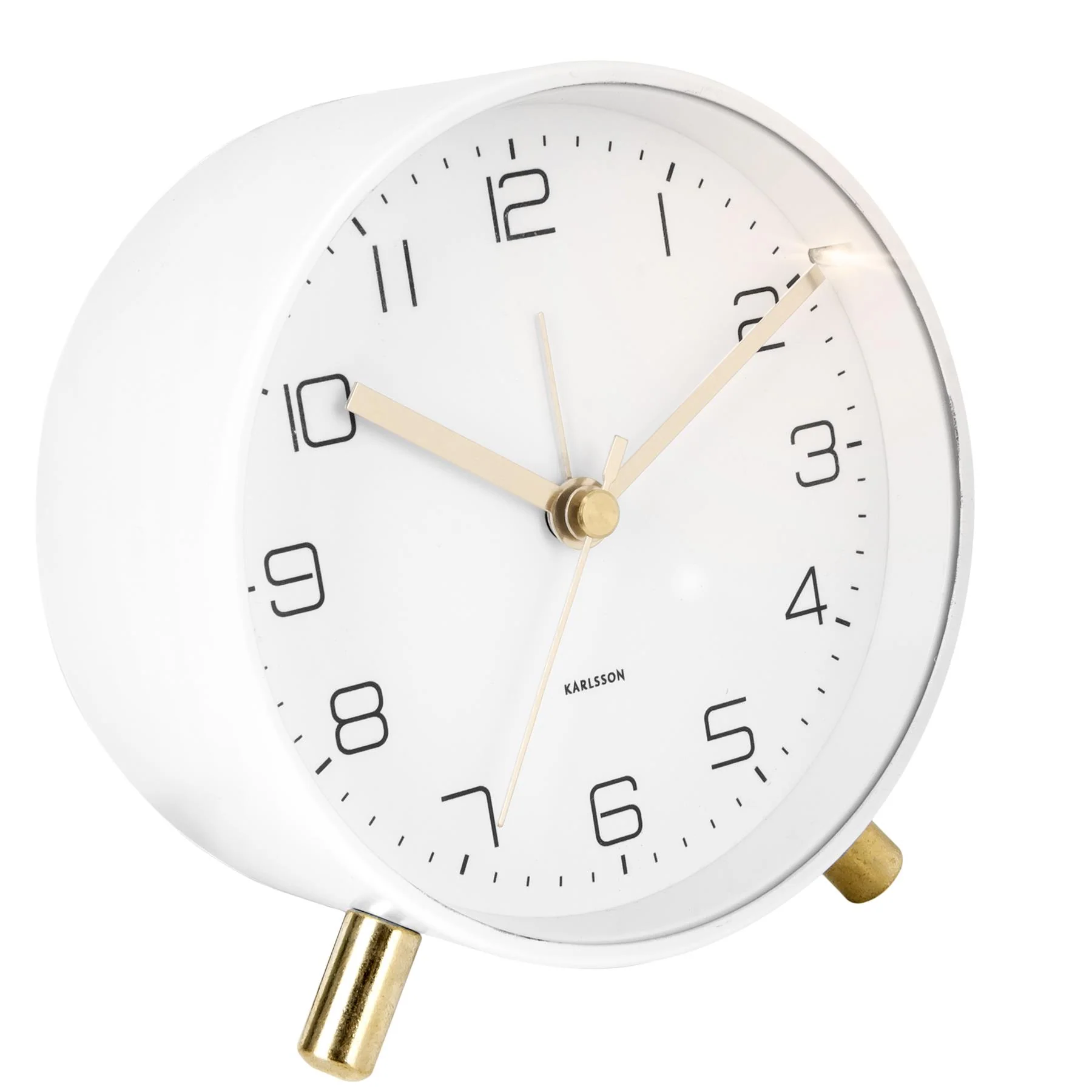 Karlsson Lofty Metal Alarm Clock - Image 7