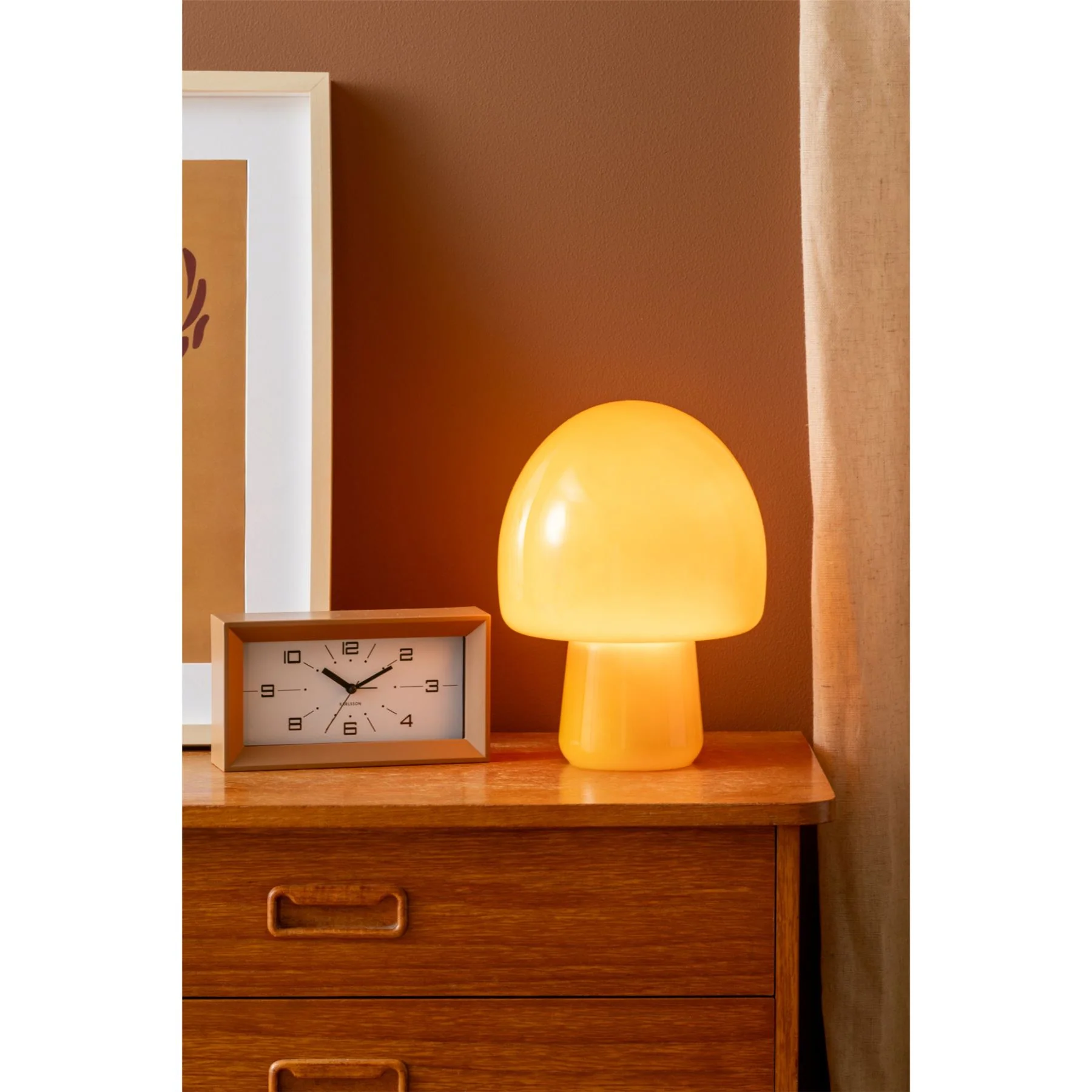 Karlsson Lujo Sweep Movement Alarm Clock - Image 12