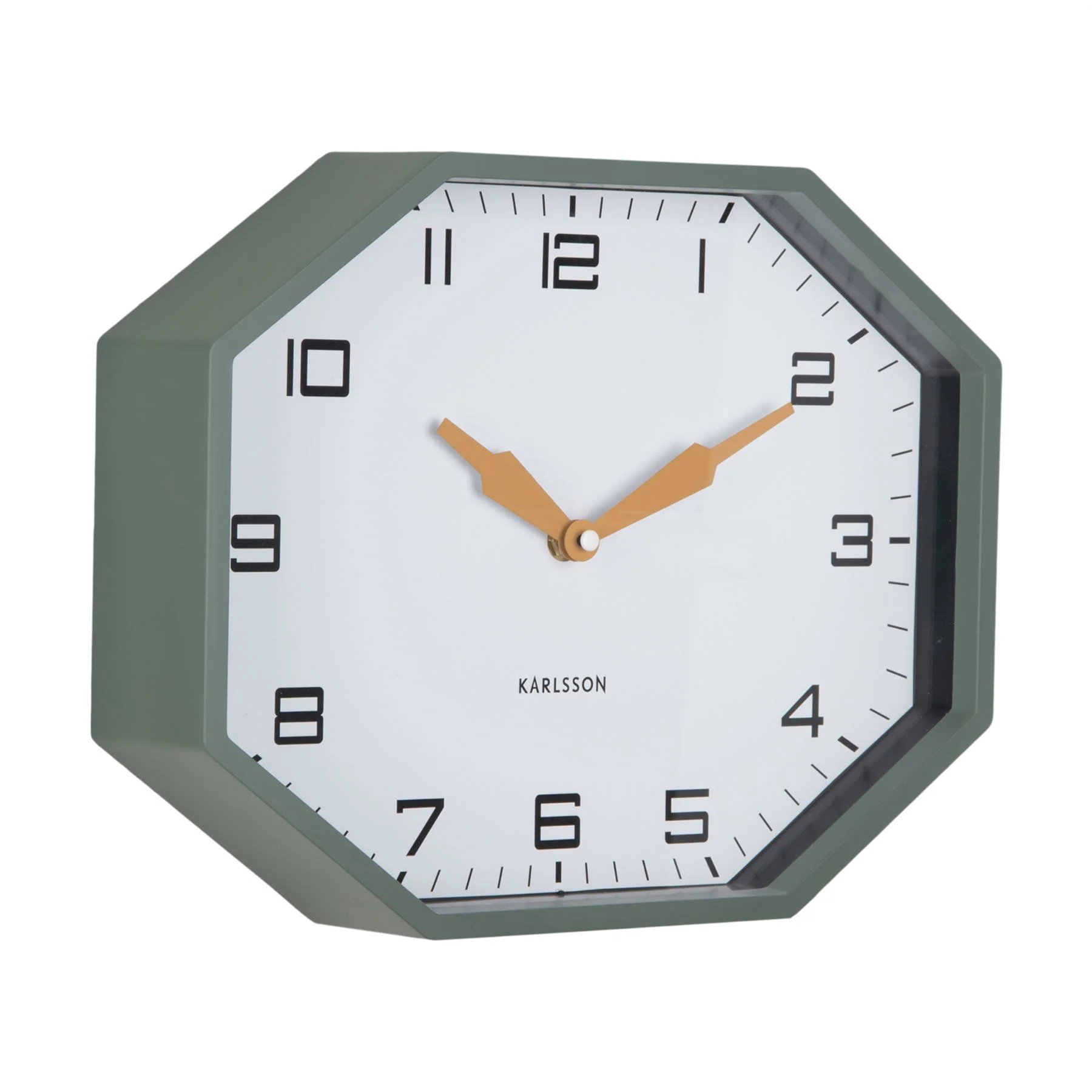 Karlsson Modern Factory Octagon Wall Clock - Image 2