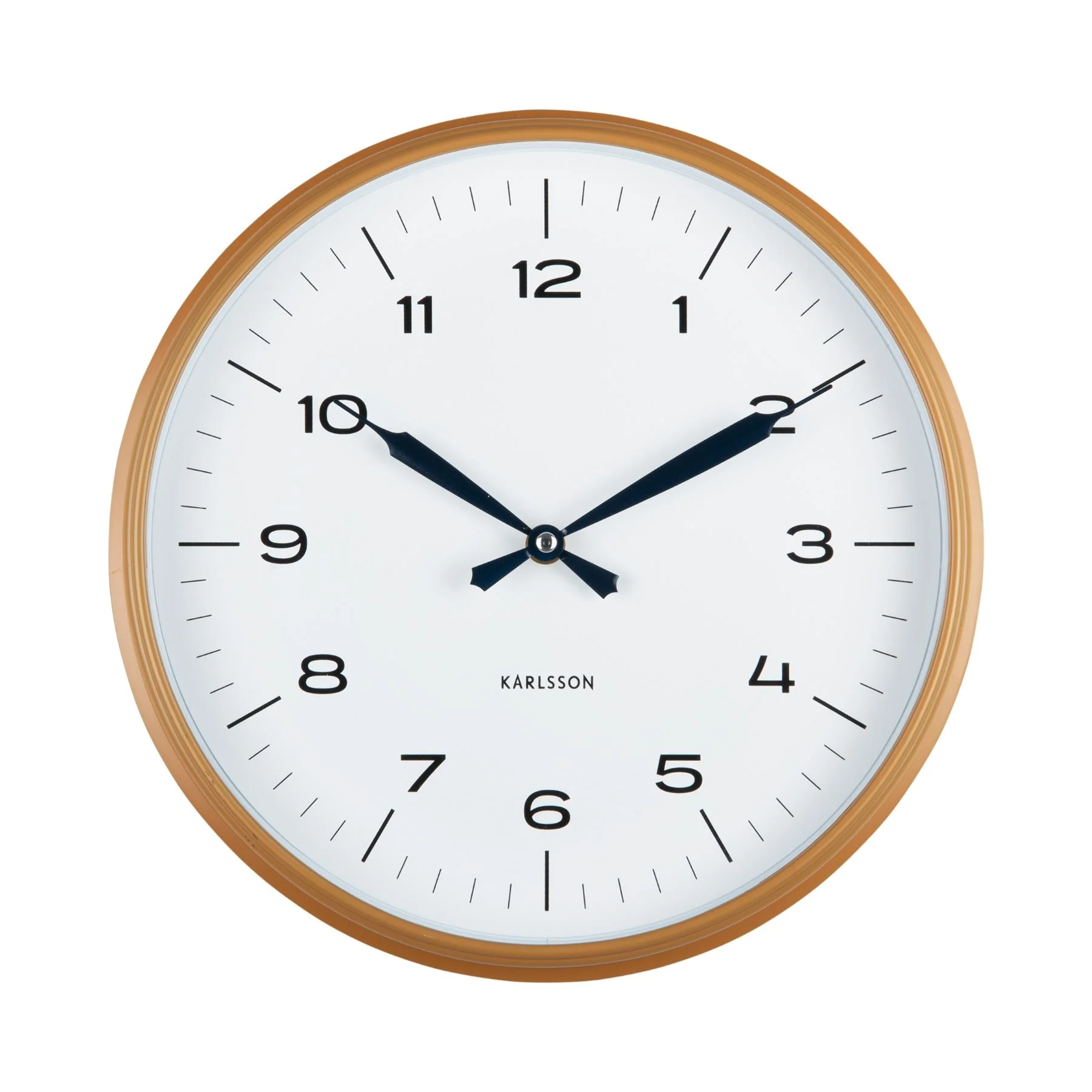 Karlsson Modern Factory Sweep Movement Wall Clock - Image 2