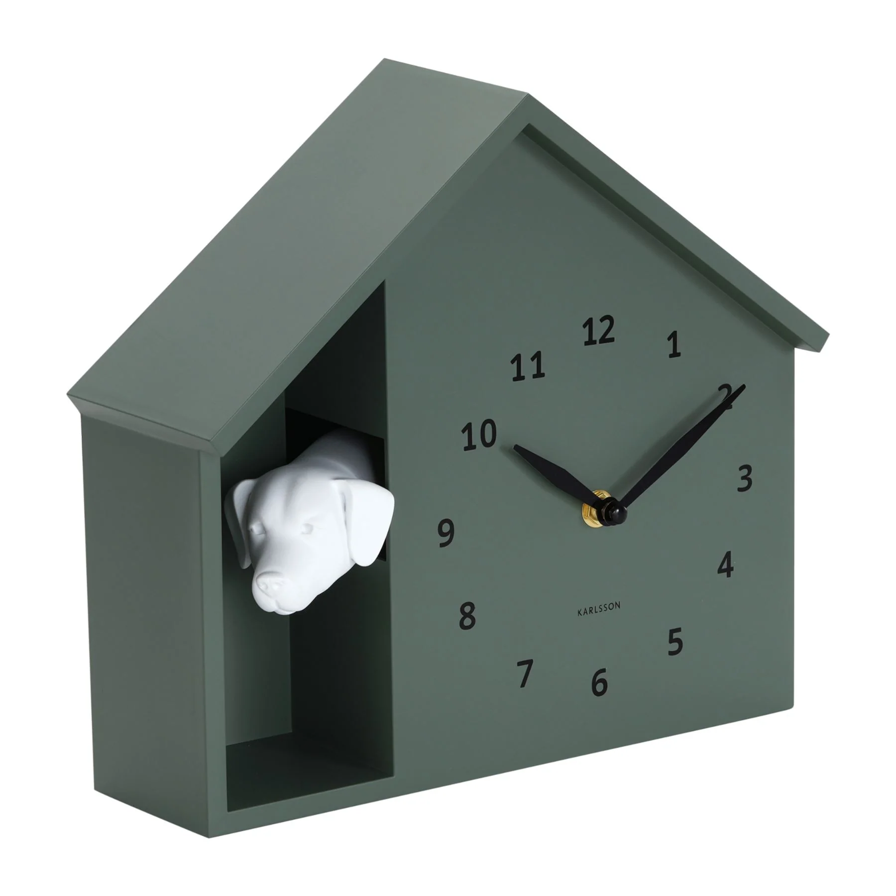 Karlsson Modern Peeking Doggy Wall Clock - Image 7