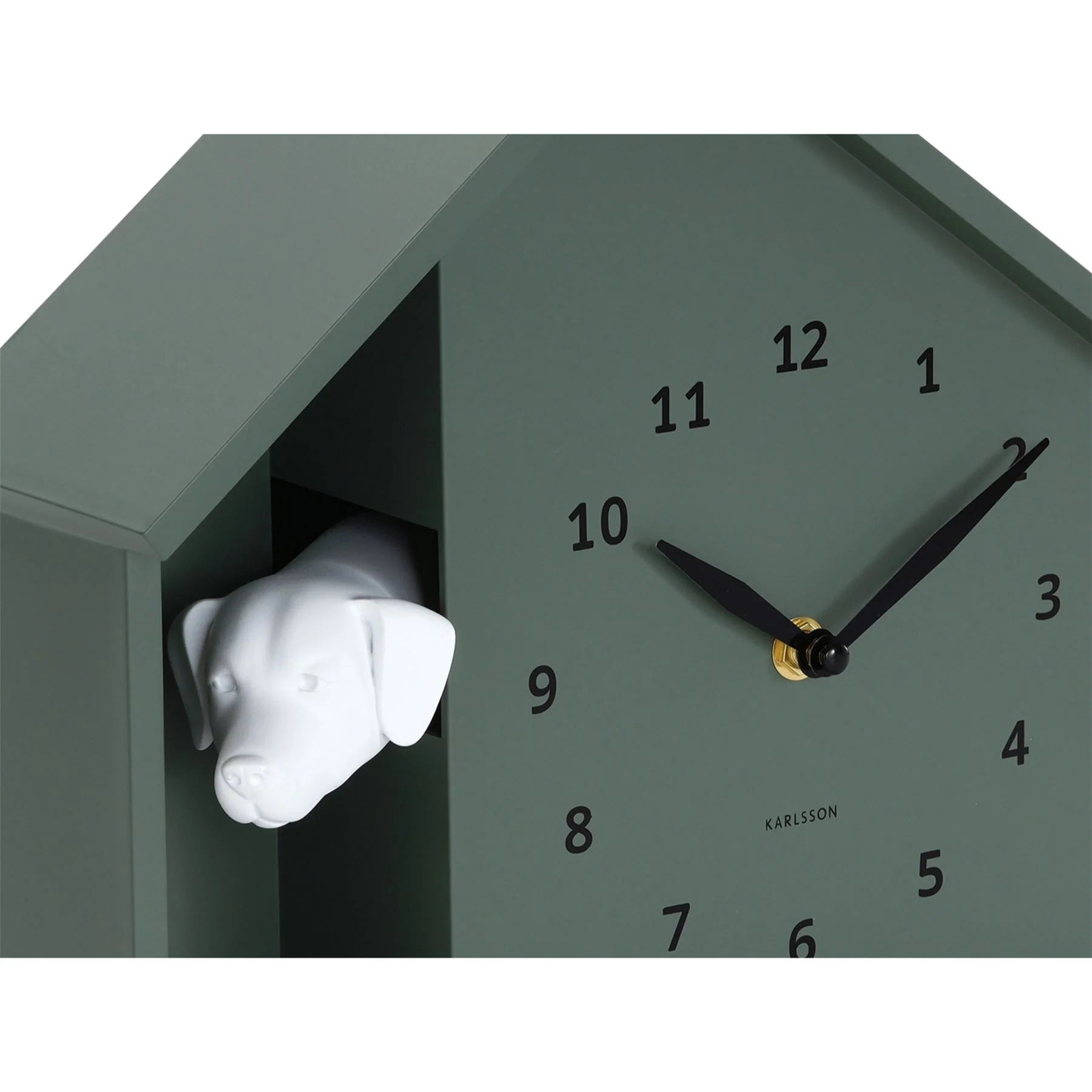 Karlsson Modern Peeking Doggy Wall Clock - Image 9