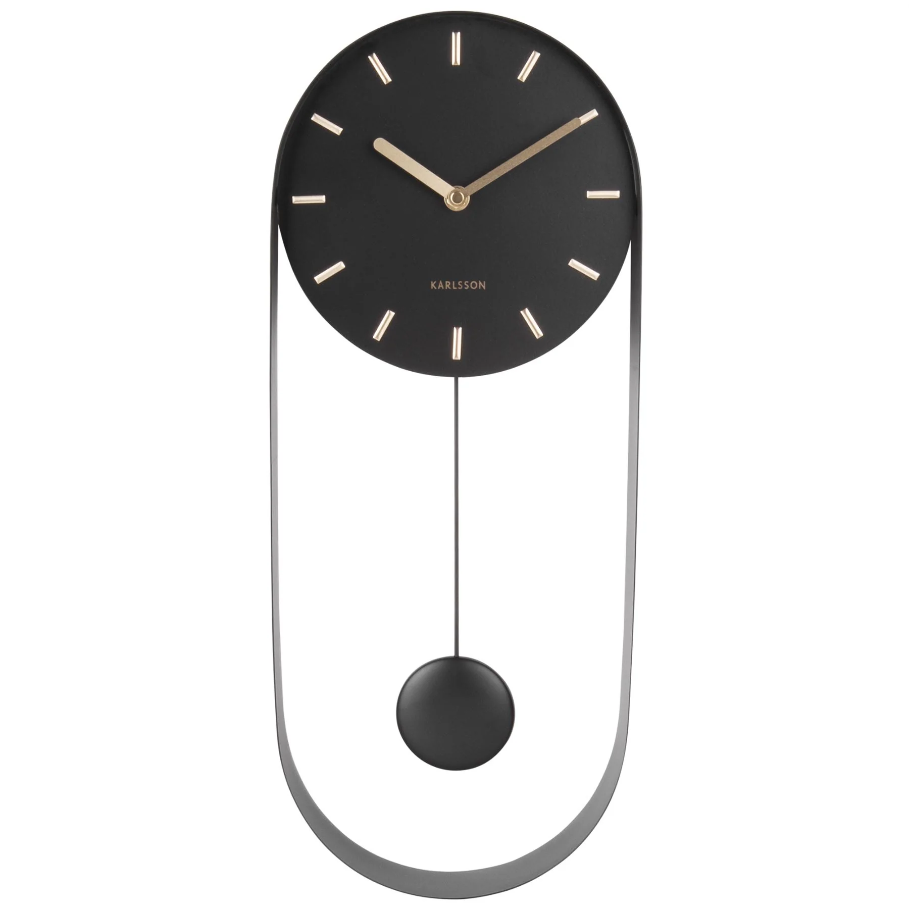 Karlsson Pendulum Charm Steel Wall Clock - Image 5