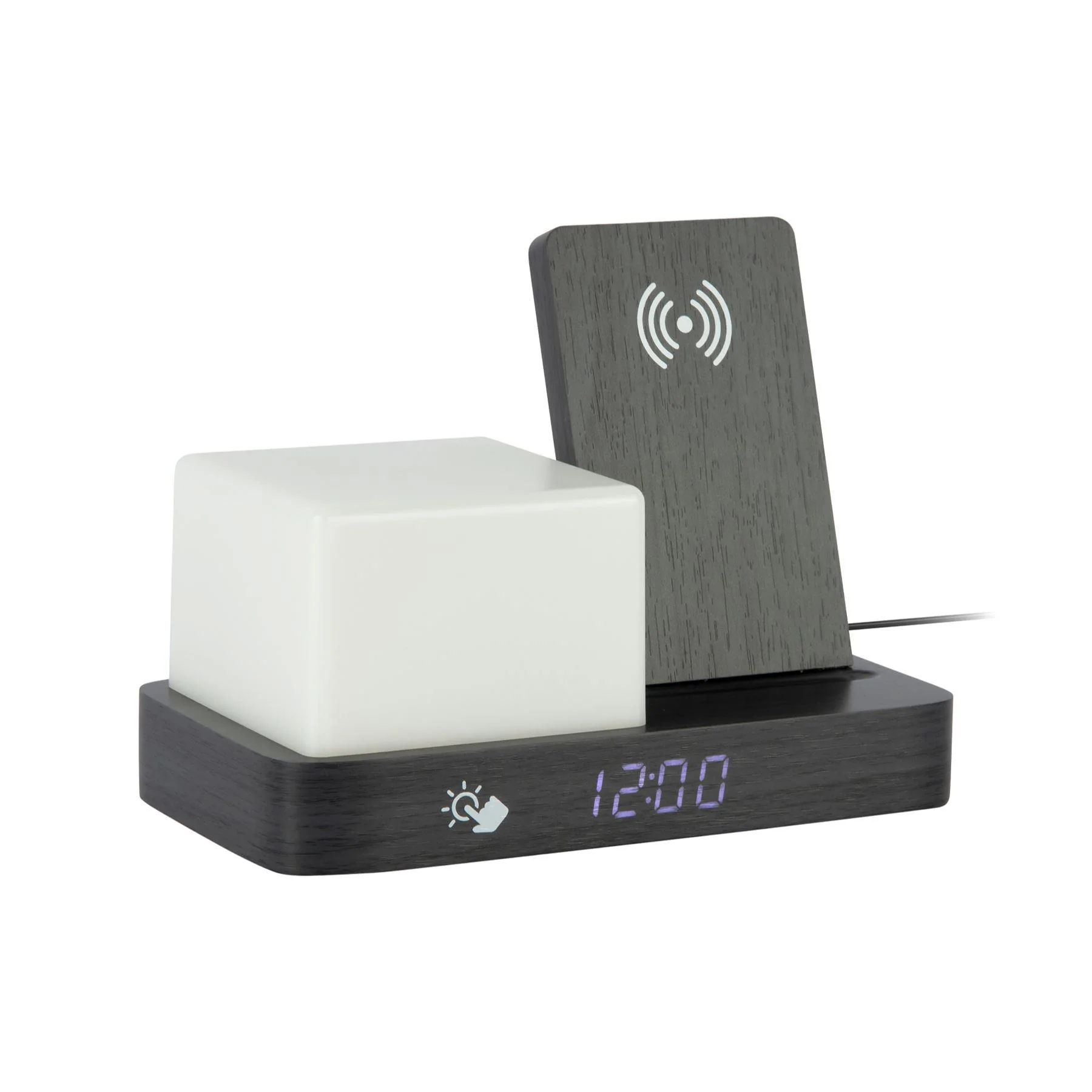 Karlsson Retro Alarm Clock  With Night Light & Phone Charger