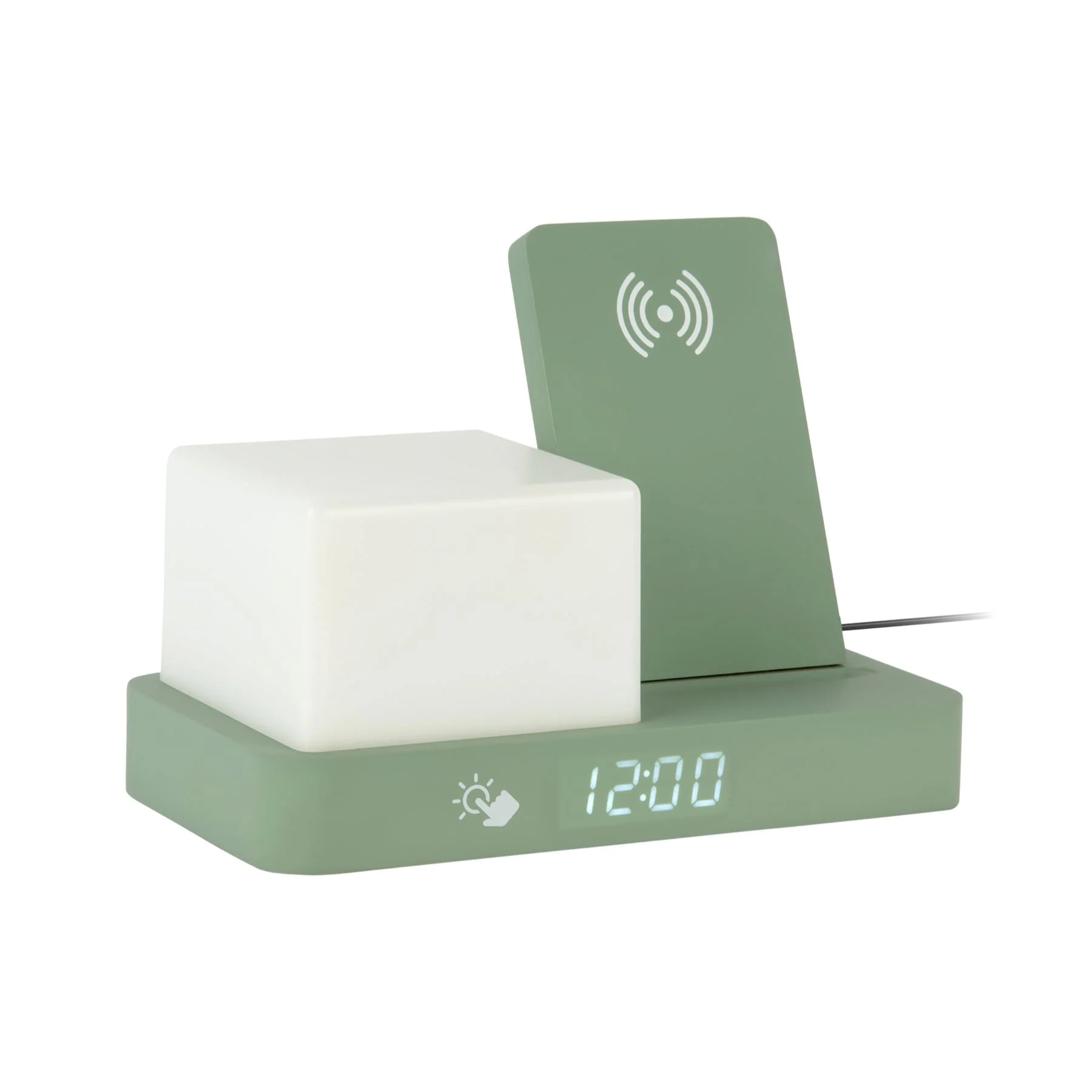 Karlsson Retro Alarm Clock  With Night Light & Phone Charger - Image 5