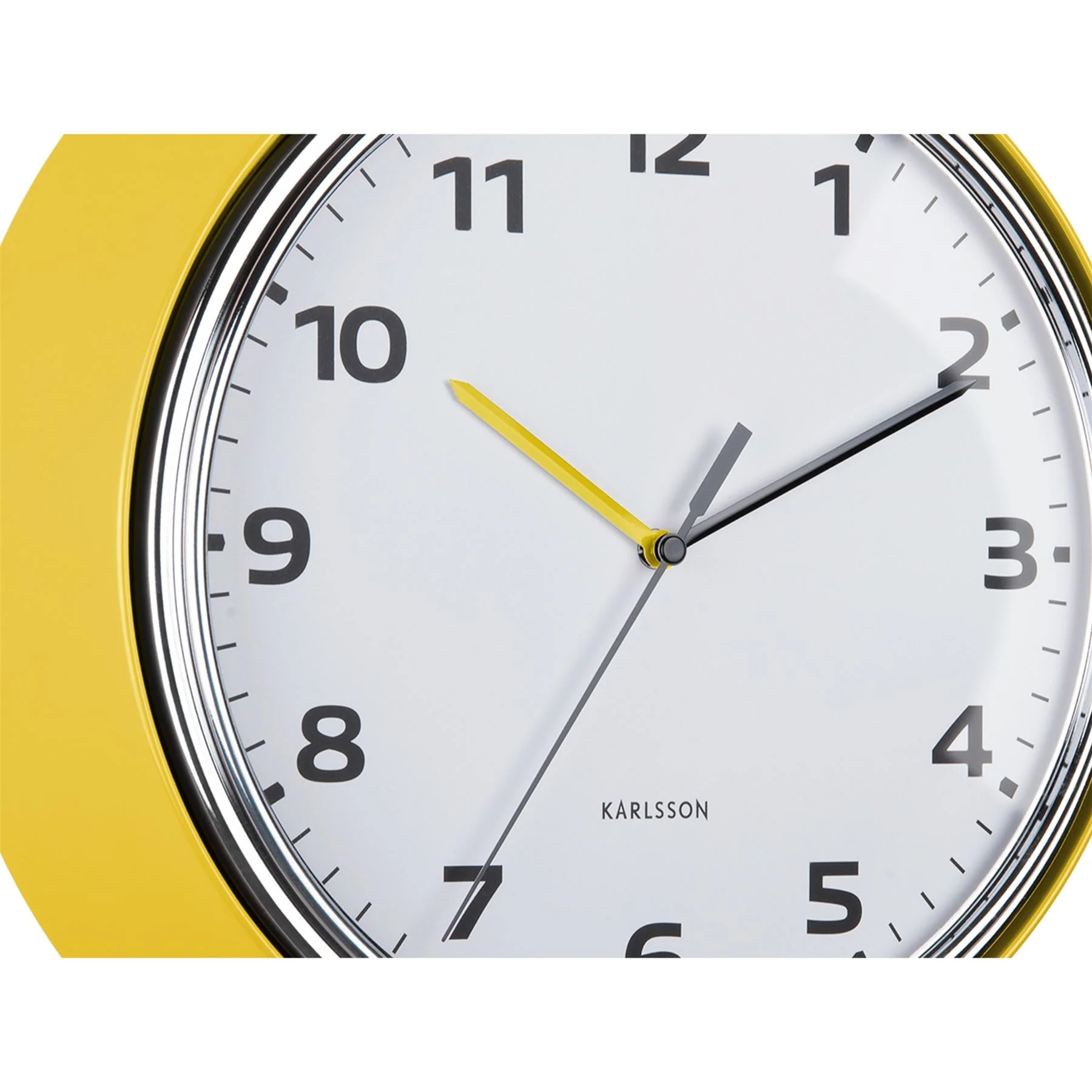 Karlsson Retro Sweep Movement Wall Clock - Image 10