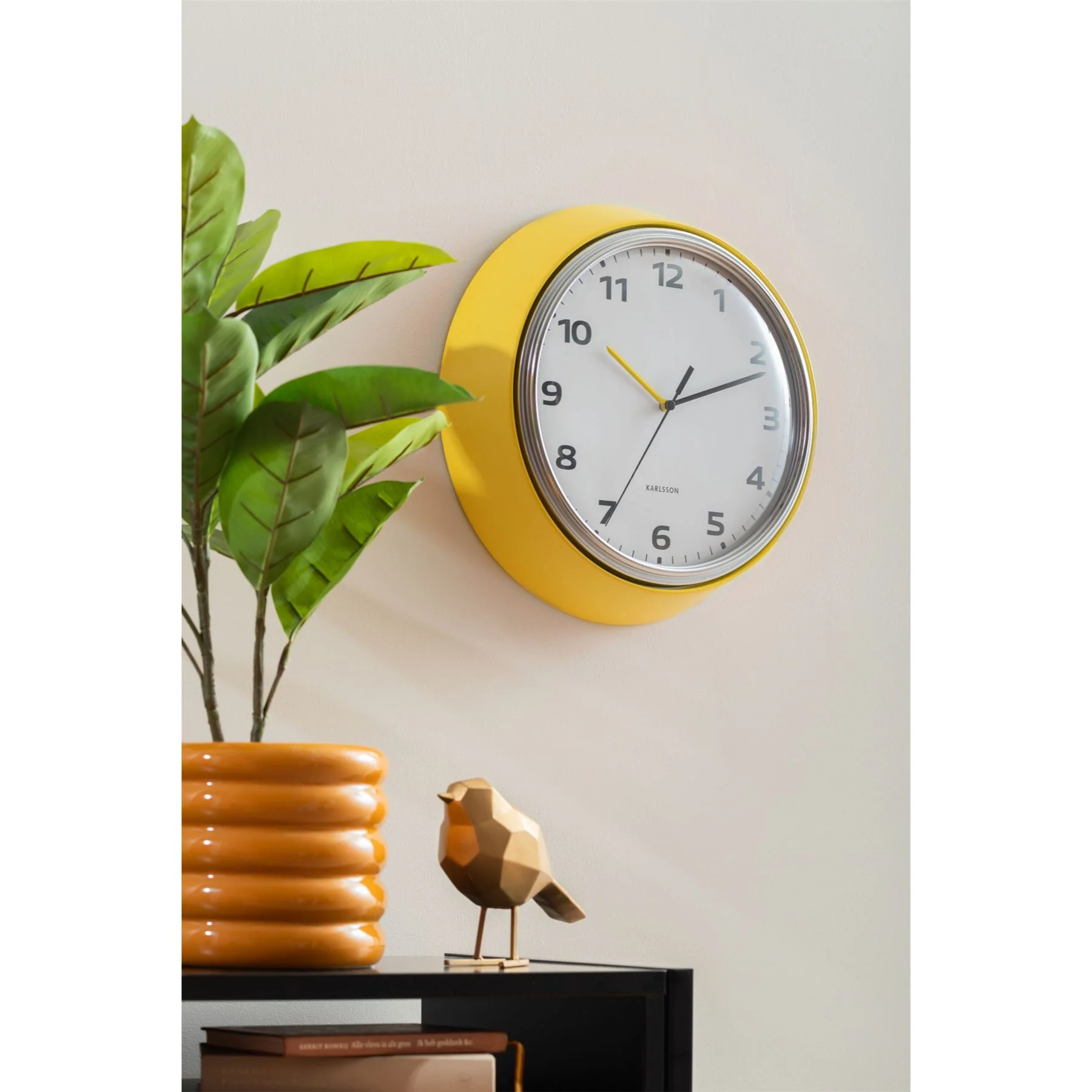 Karlsson Retro Sweep Movement Wall Clock - Image 11