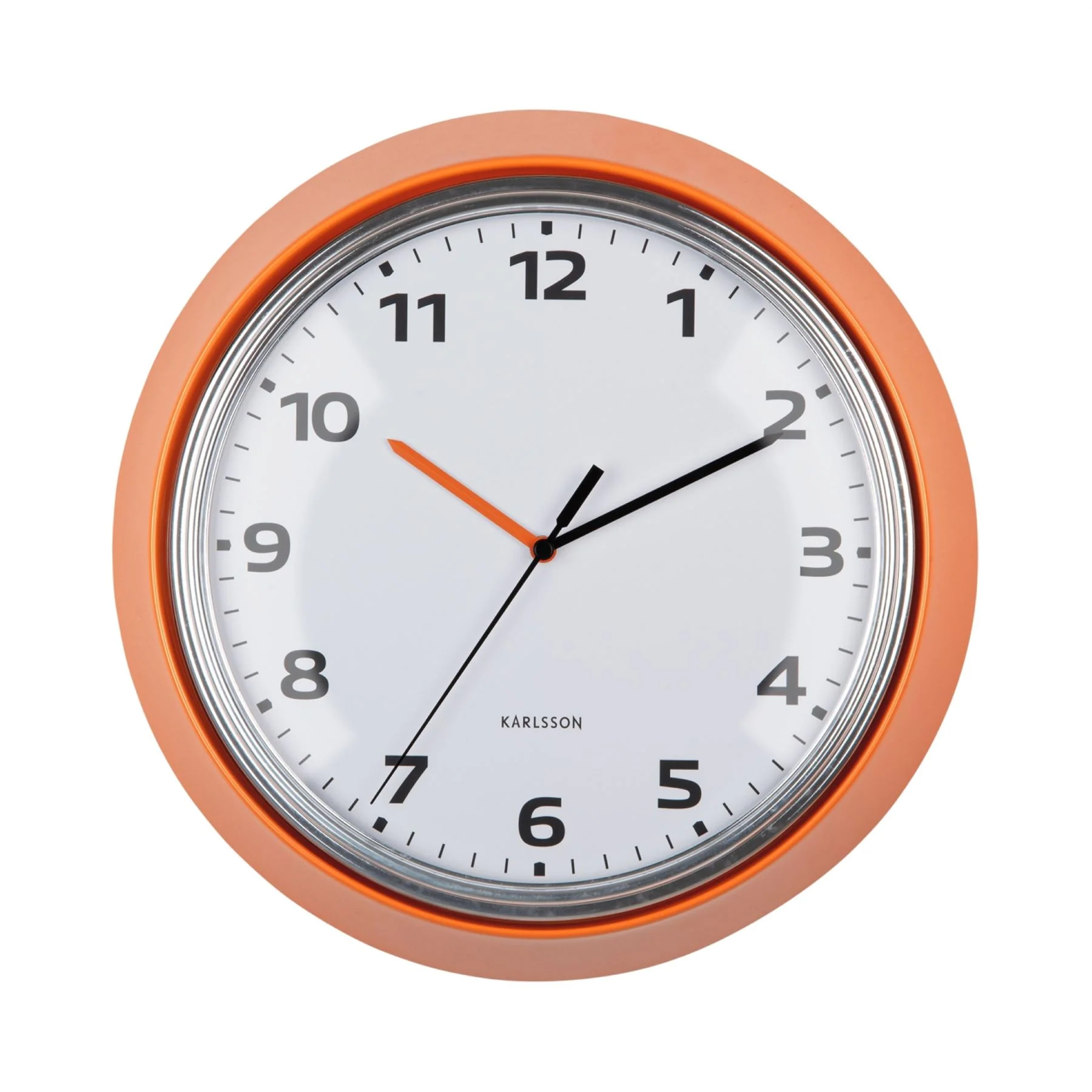 Karlsson Retro Sweep Movement Wall Clock - Image 12