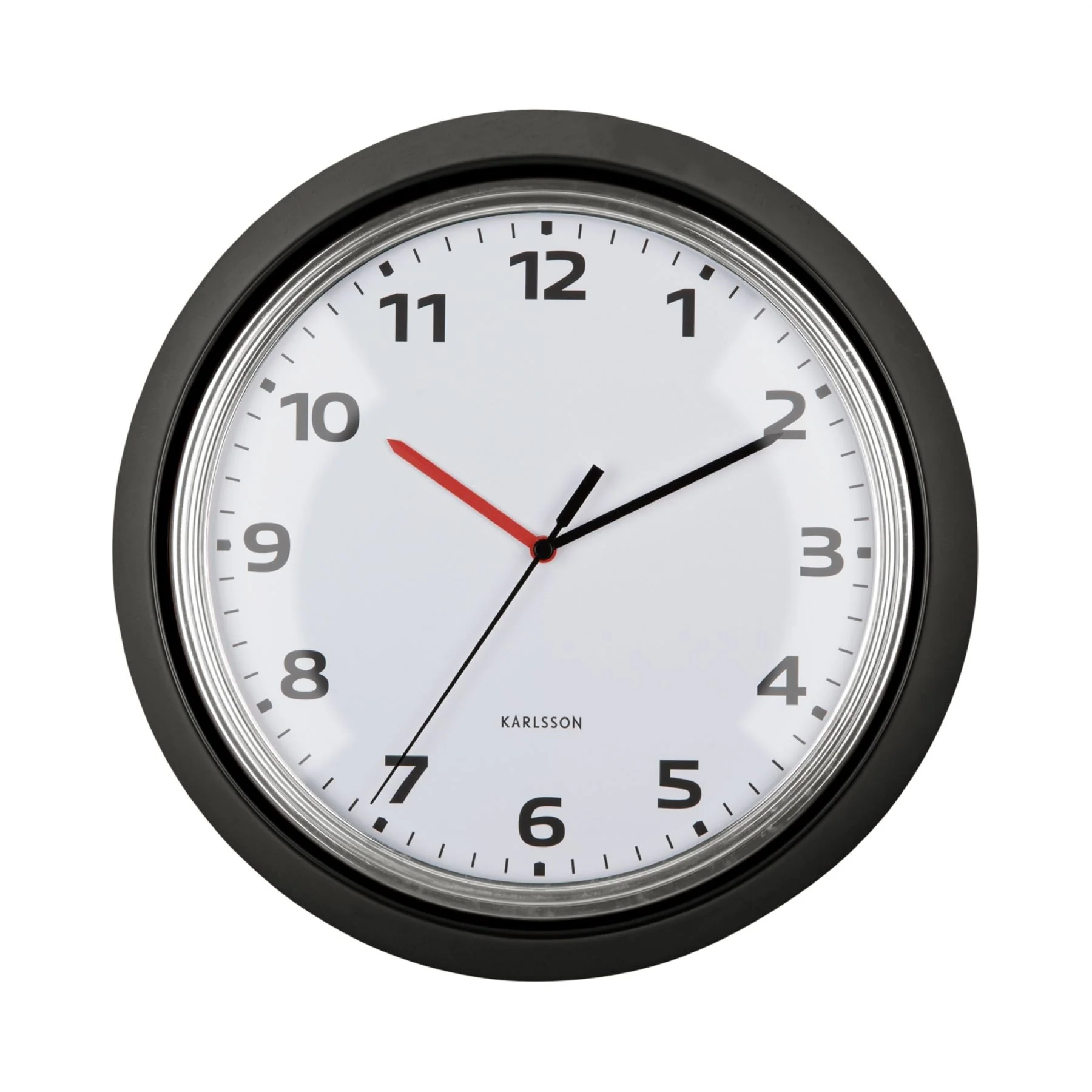 Karlsson Retro Sweep Movement Wall Clock - Image 17