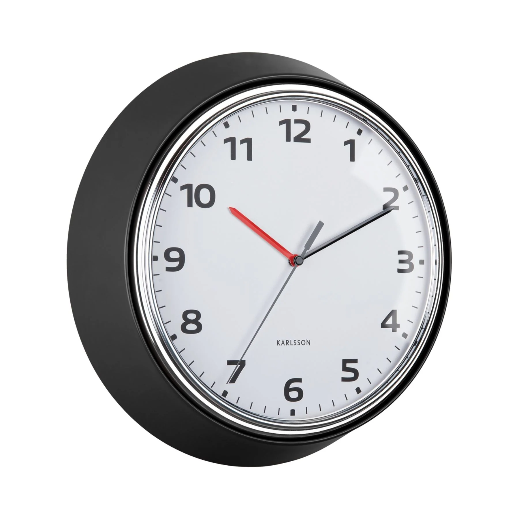 Karlsson Retro Sweep Movement Wall Clock - Image 18
